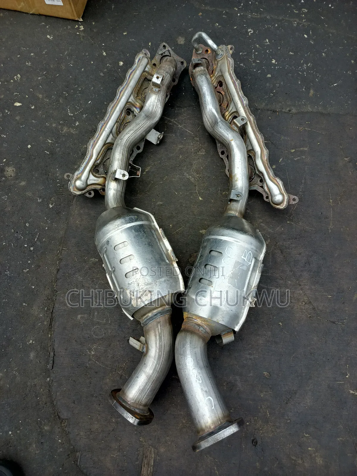 Lx570 Lexus Land Cruiser V8 2016 Catalytic Converter Exhaust Pot.