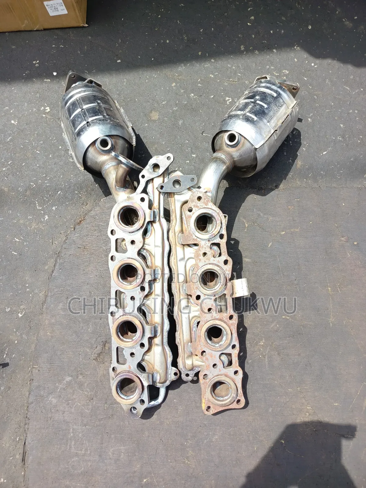Gx460 Lexus Catalytic Converter Exhaust Pot.