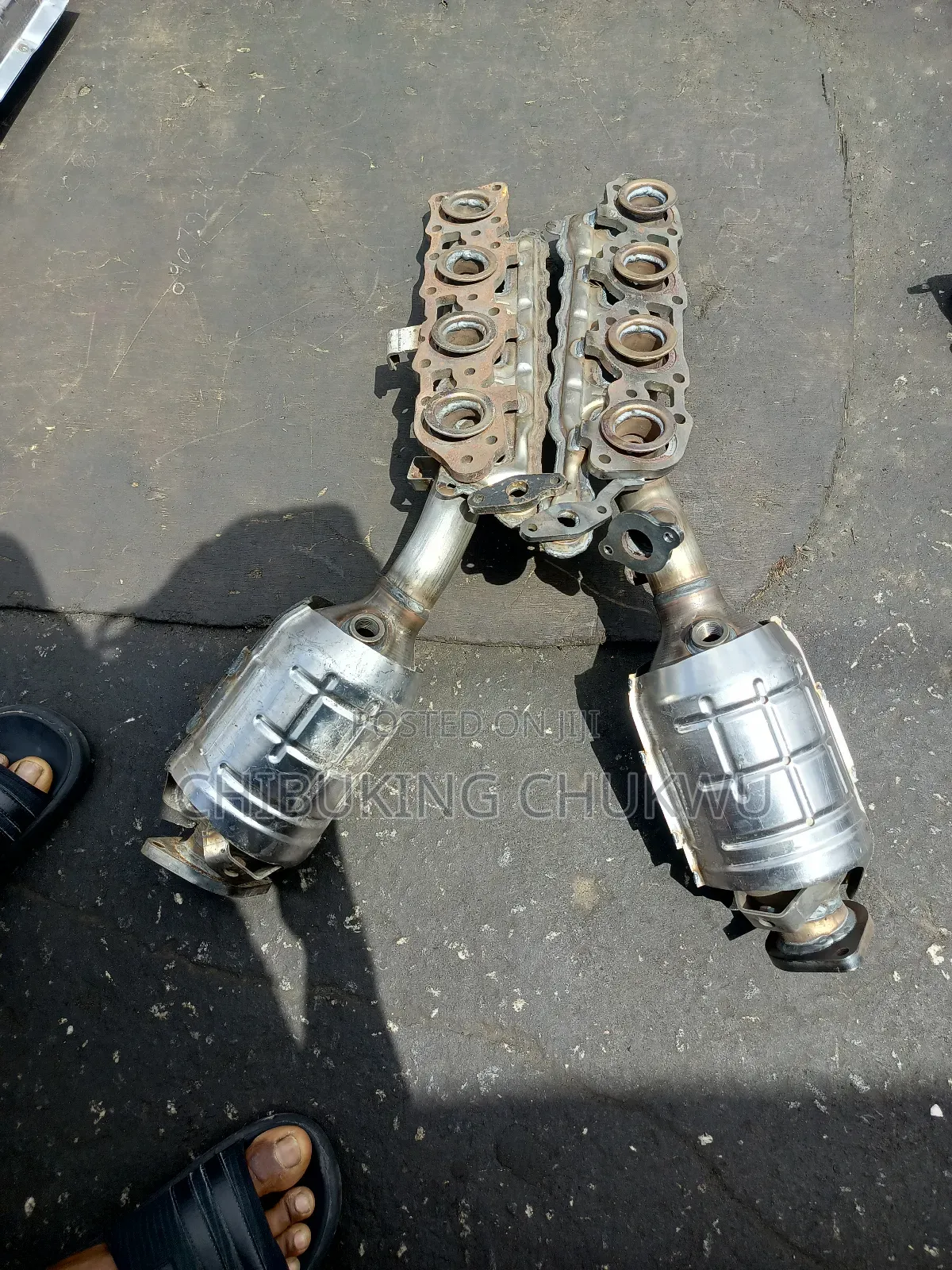 Gx460 Lexus Catalytic Converter Exhaust Pot.