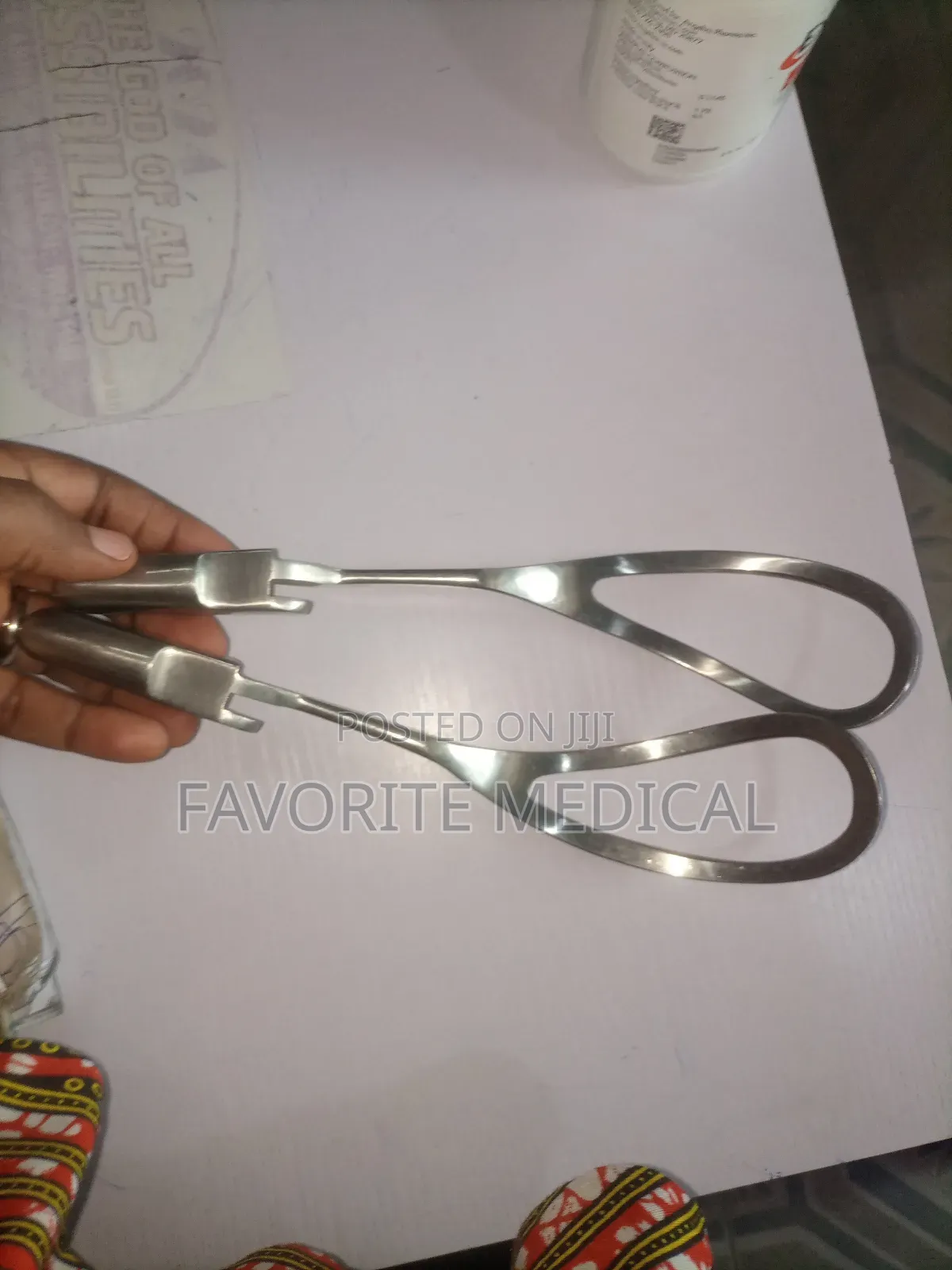 A Pair of Obstetric or Delivery Forceps