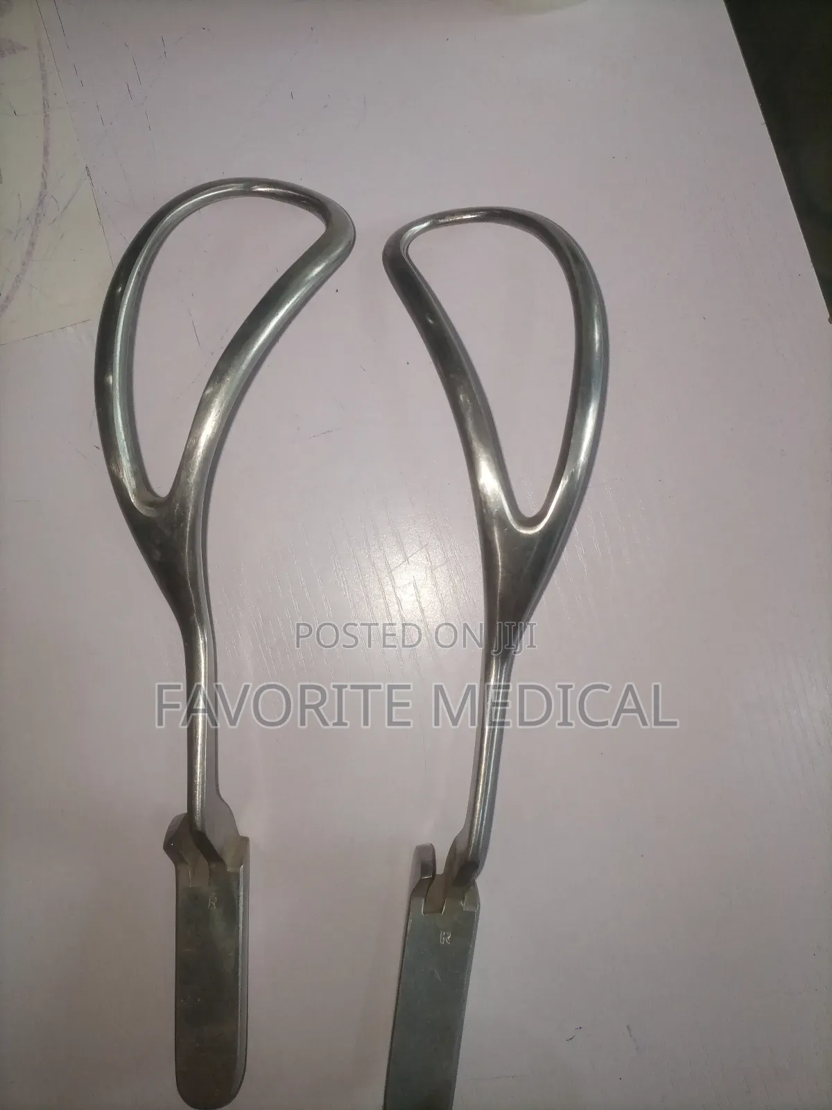 A Pair of Obstetric or Delivery Forceps