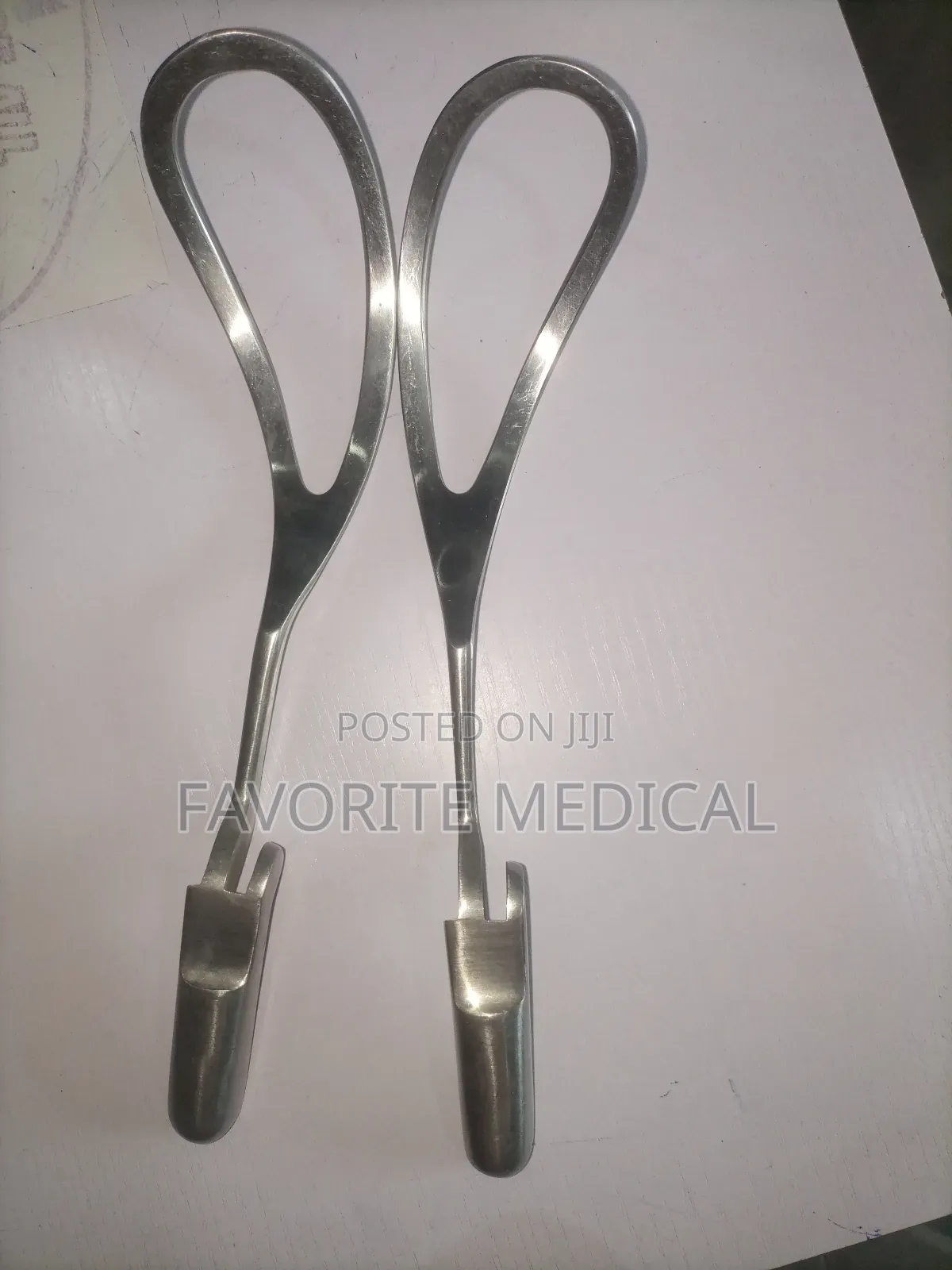 A Pair of Obstetric or Delivery Forceps