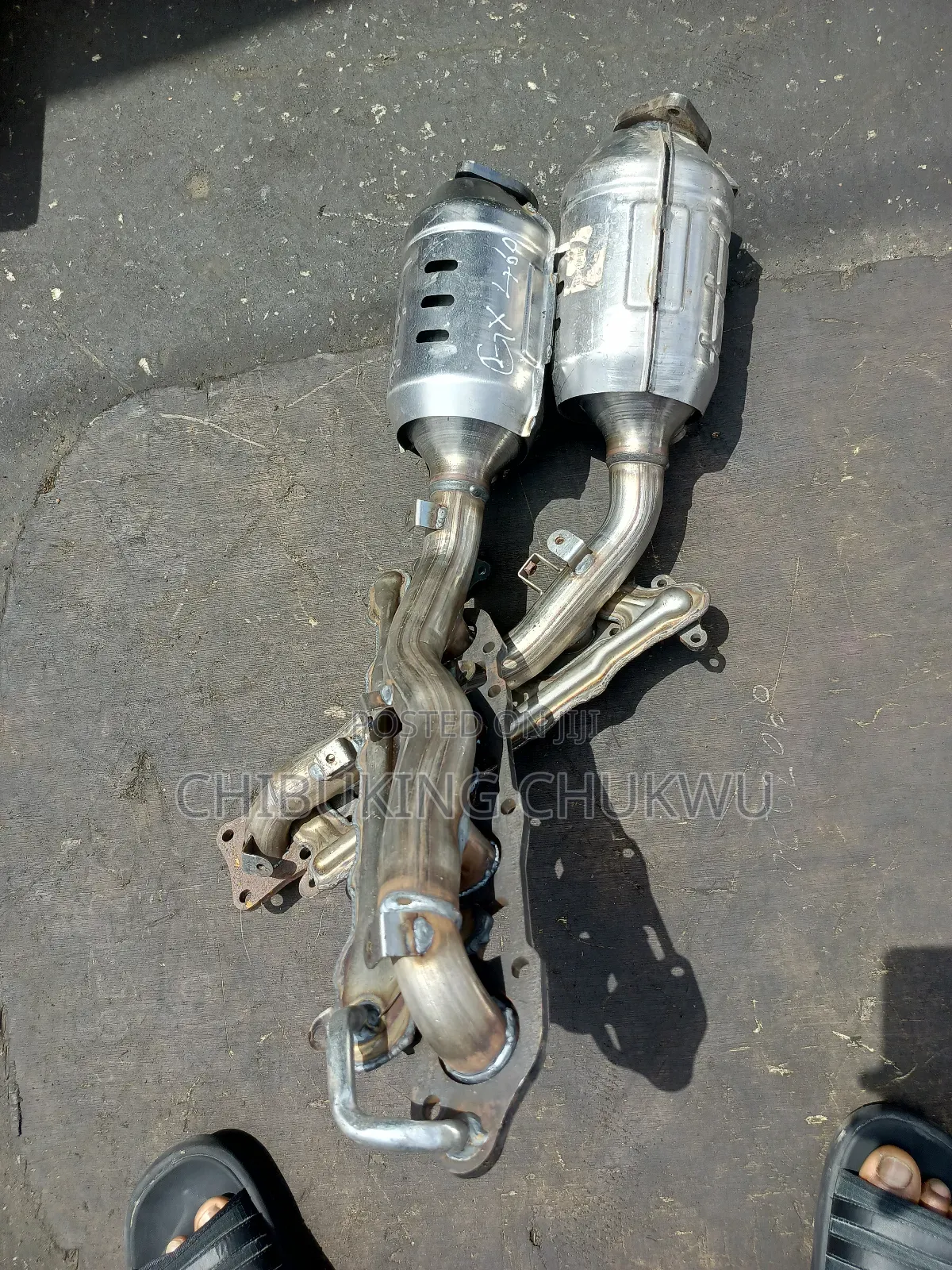 Gx460 Lexus Catalytic Converter Exhaust Pot.