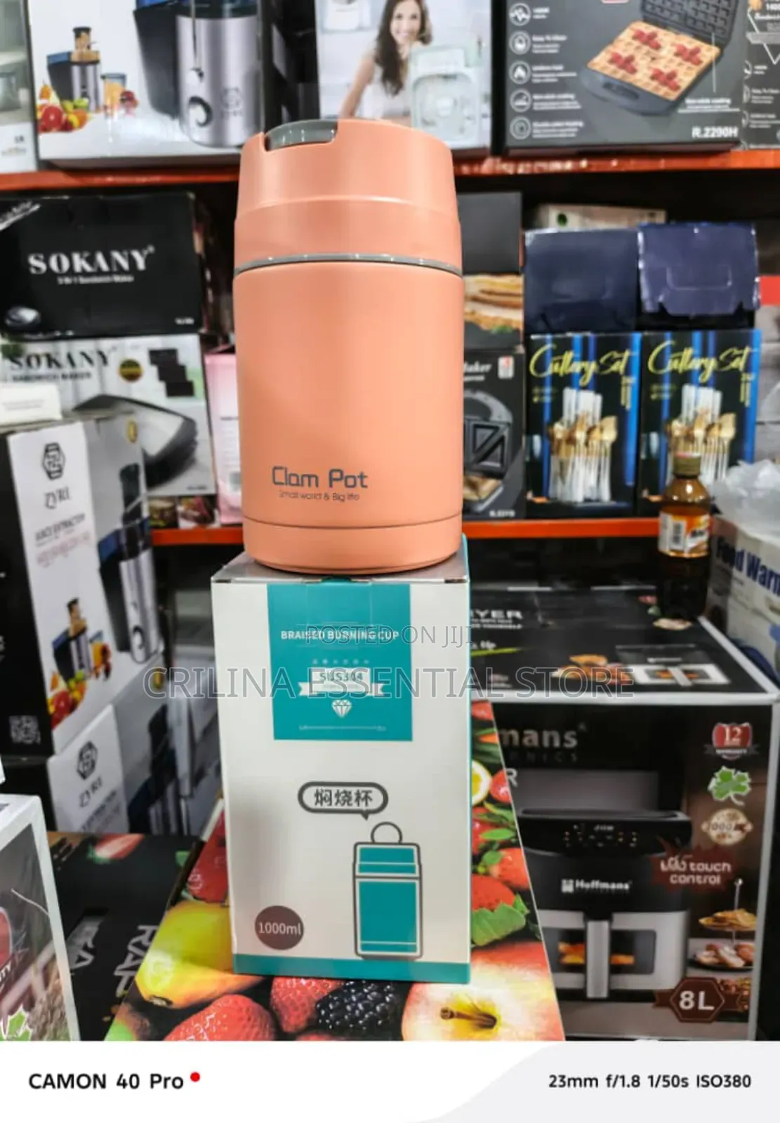 Original Clamp Pot Food Flask