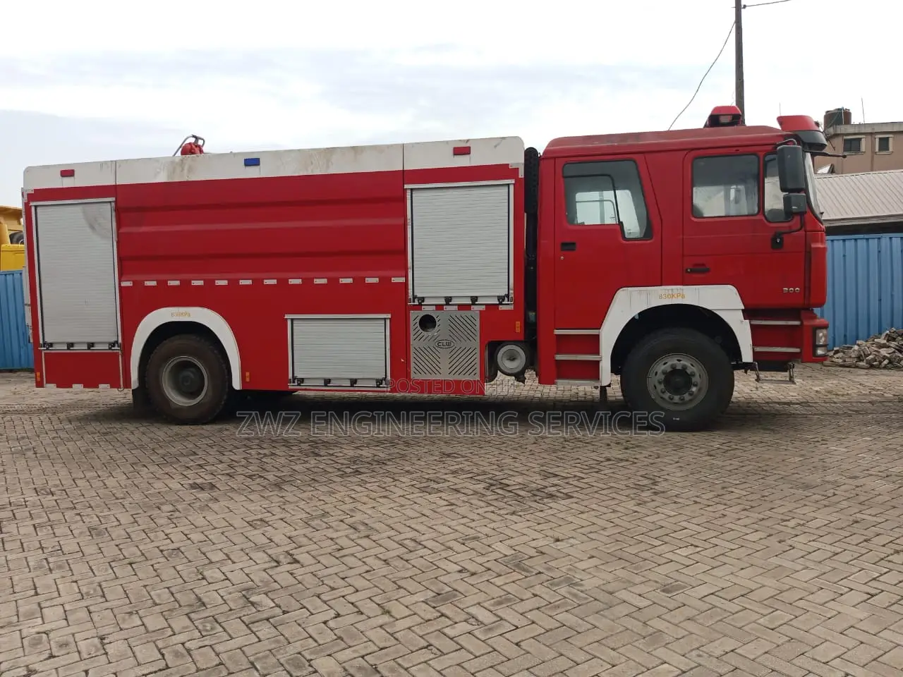 Shacman 12000 Liters Firefighting Truck 2026 Red