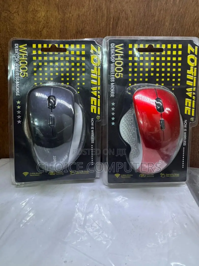 Zornwee Ergonomic Wireless Mouse With Two Side Buttons
