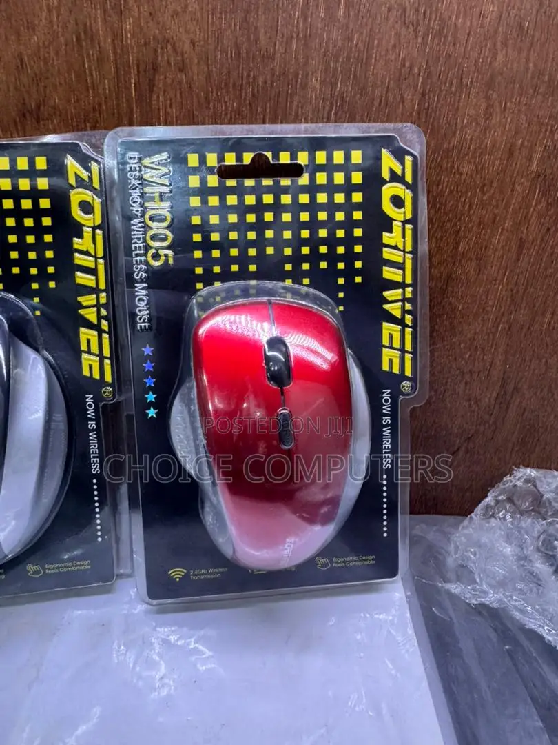 Zornwee Ergonomic Wireless Mouse With Two Side Buttons
