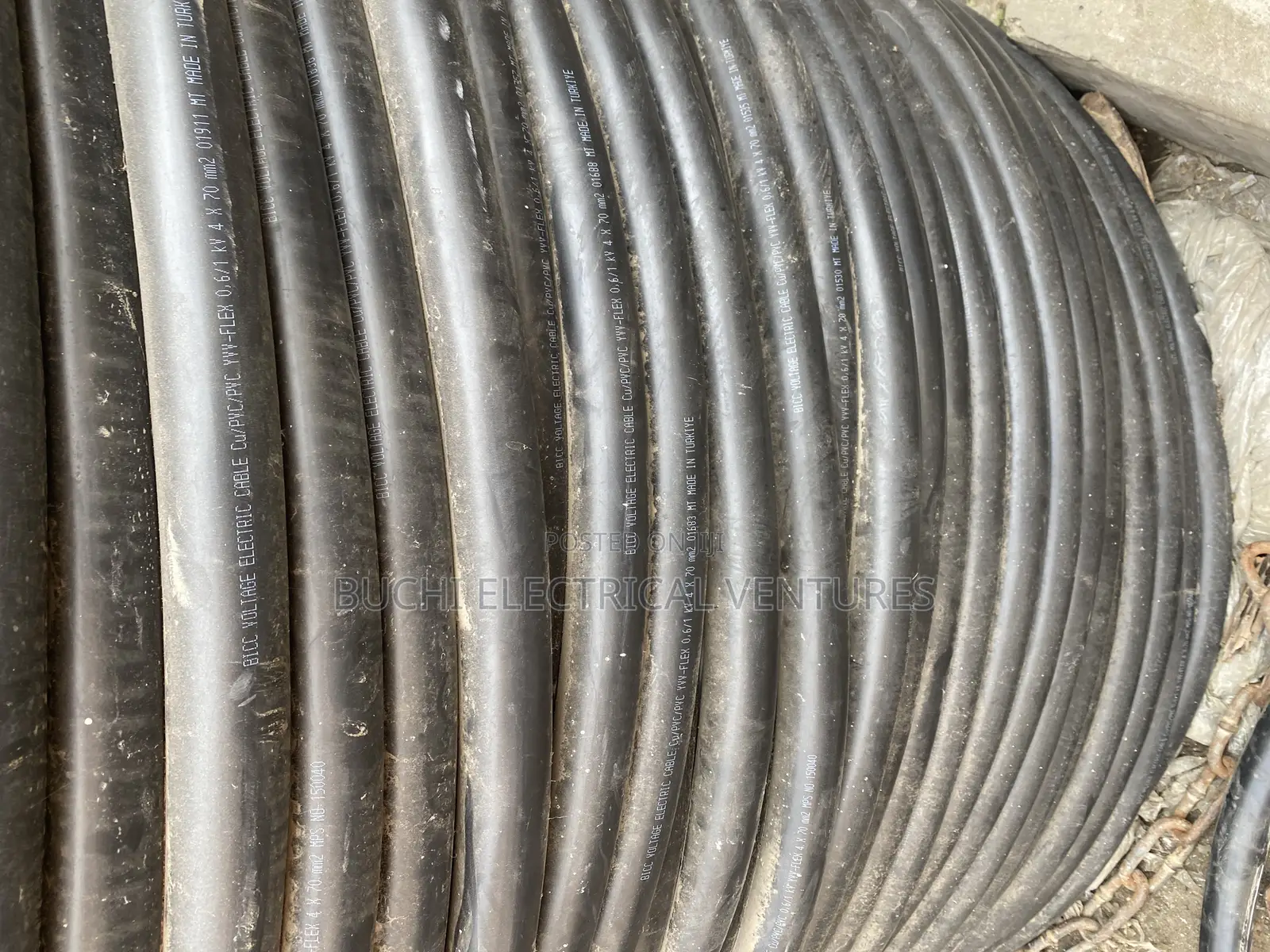 70mm 4core Flexible Cable