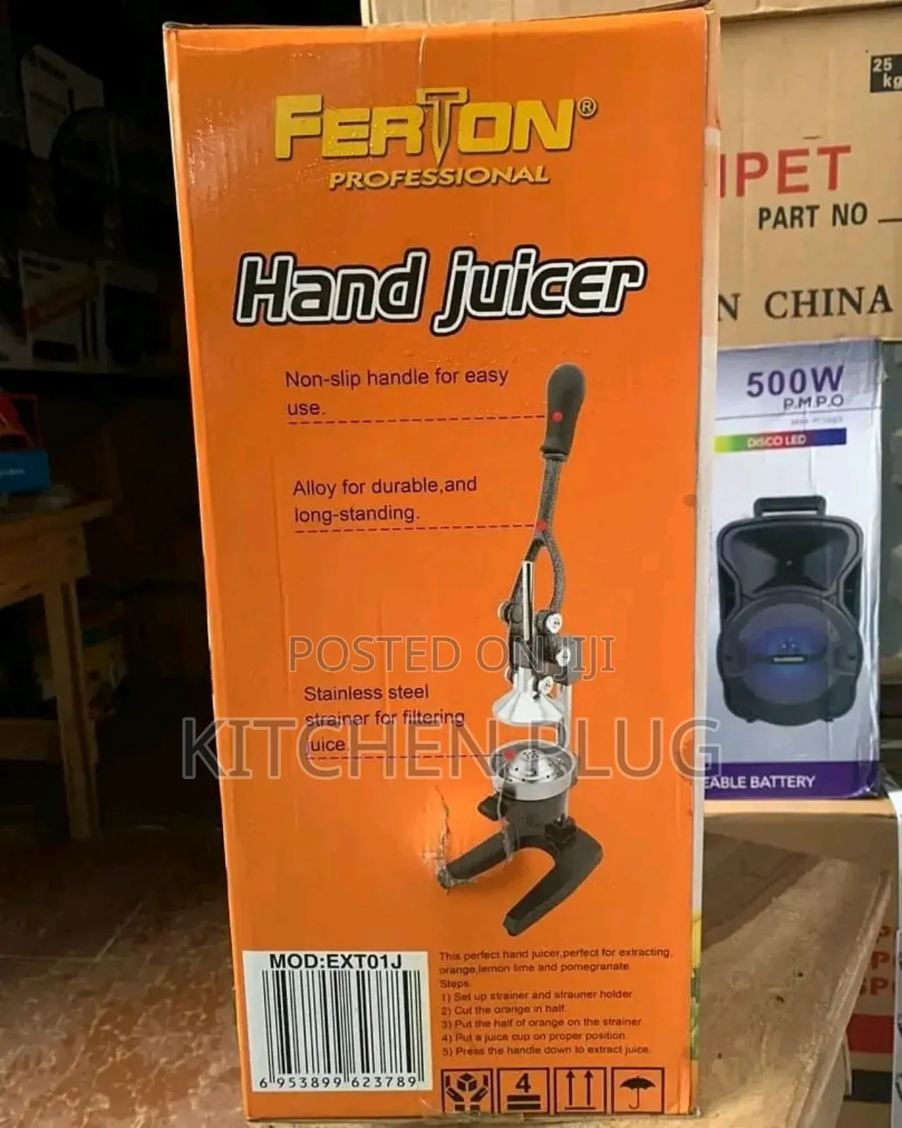 Heavy-Duty Commercial Manual Juicer Extractor