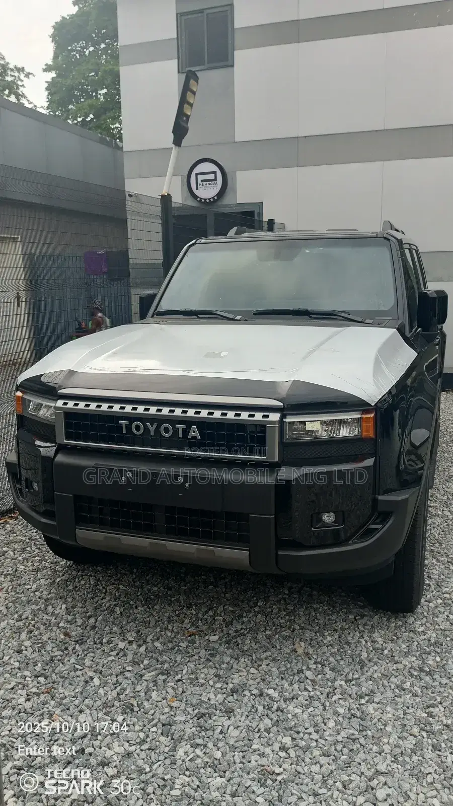 New Toyota Land Cruiser Prado 2025 Black