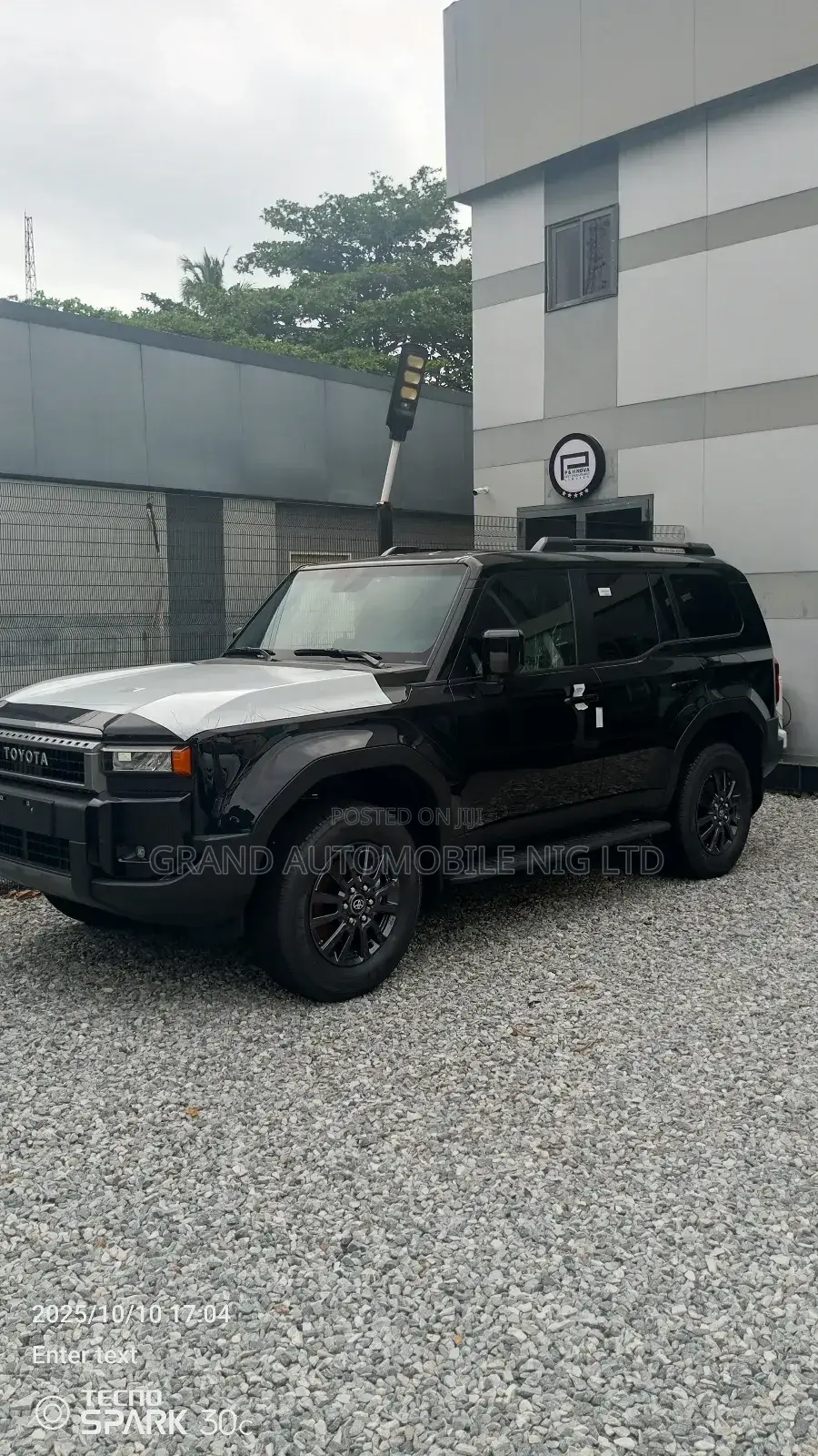 New Toyota Land Cruiser Prado 2025 Black