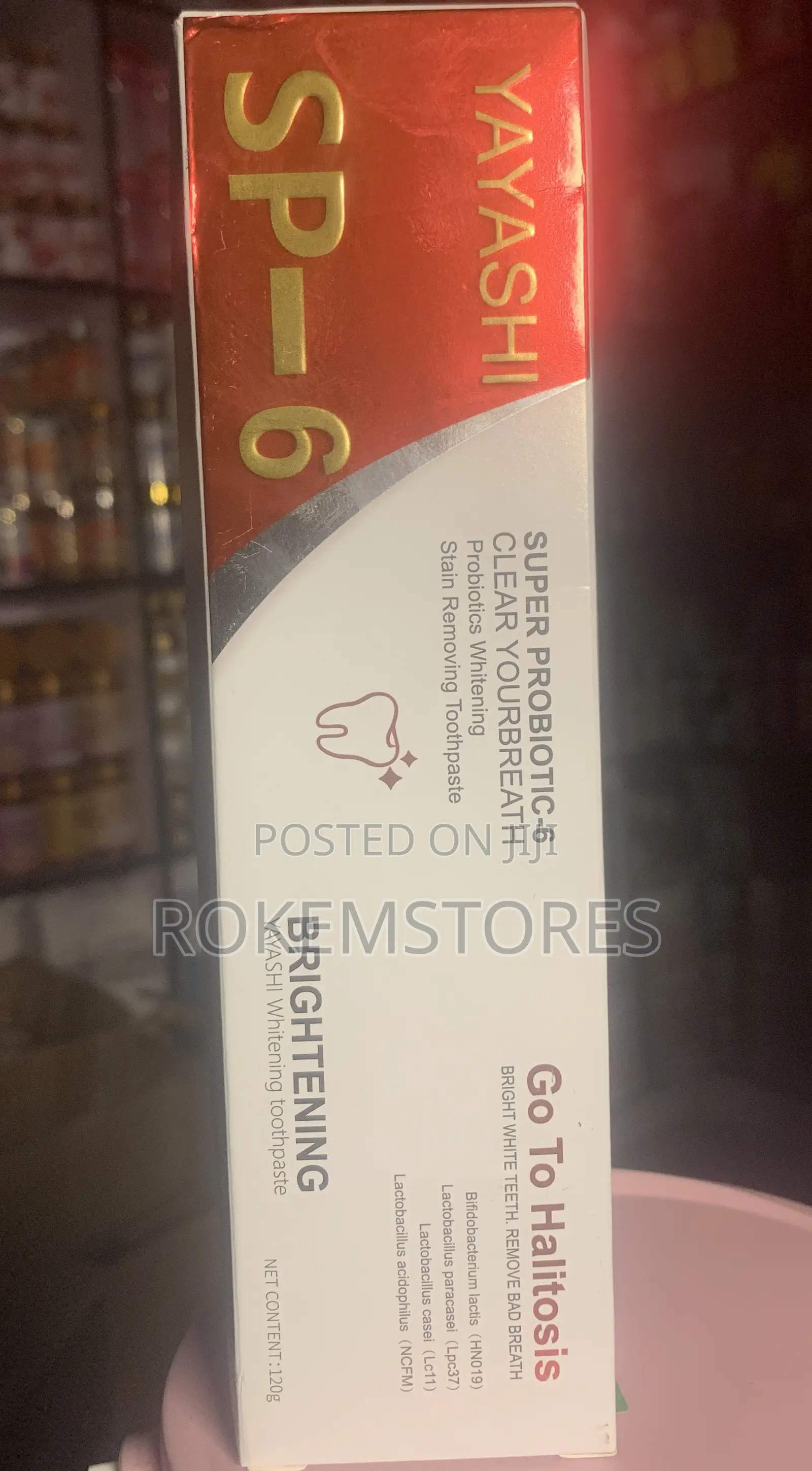 Super Probiotic-6 Whitening Toothpaste