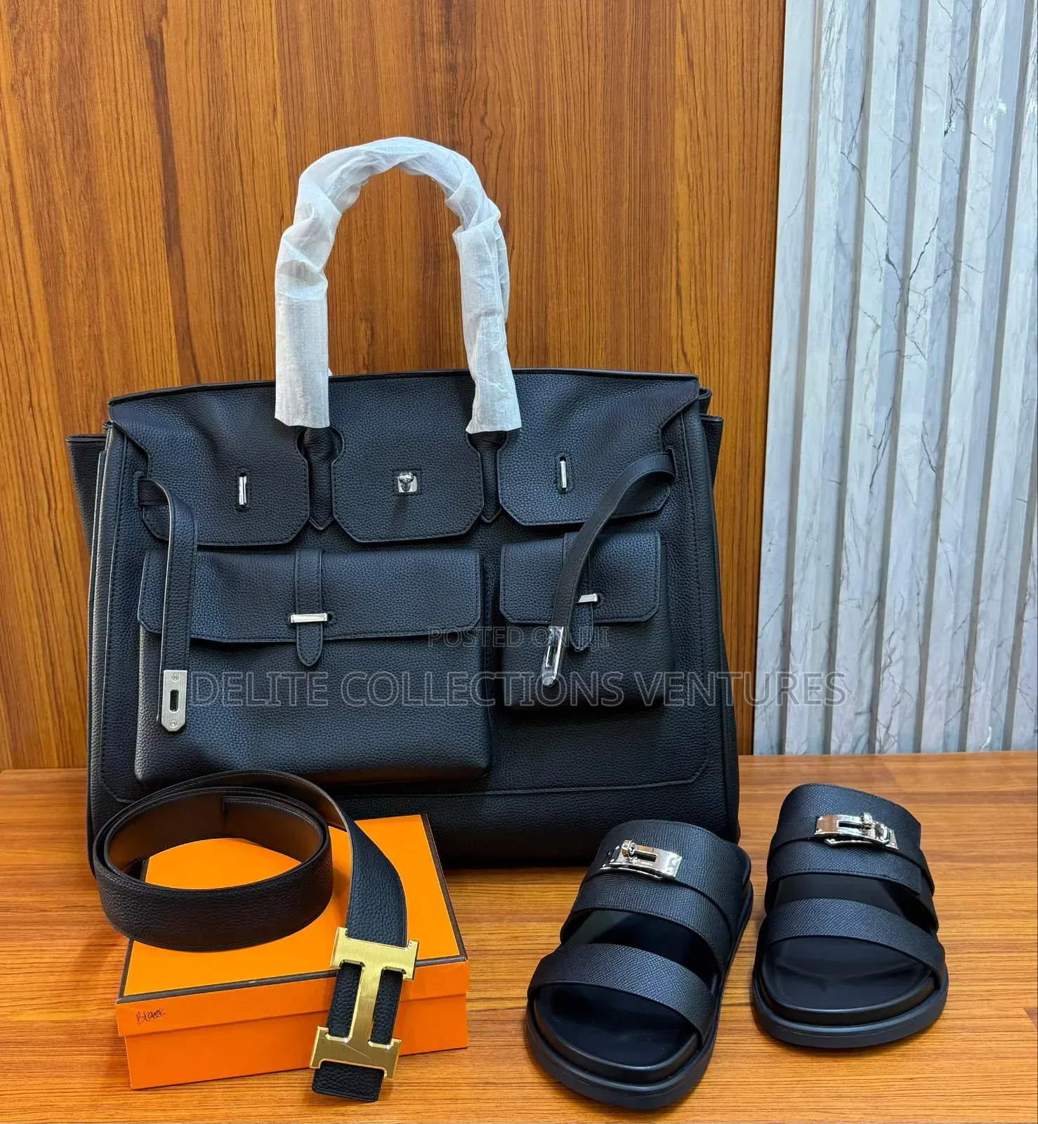 Hermès Birkin 40 *Inspired* Leather Bag. 
Original Leather Perfect