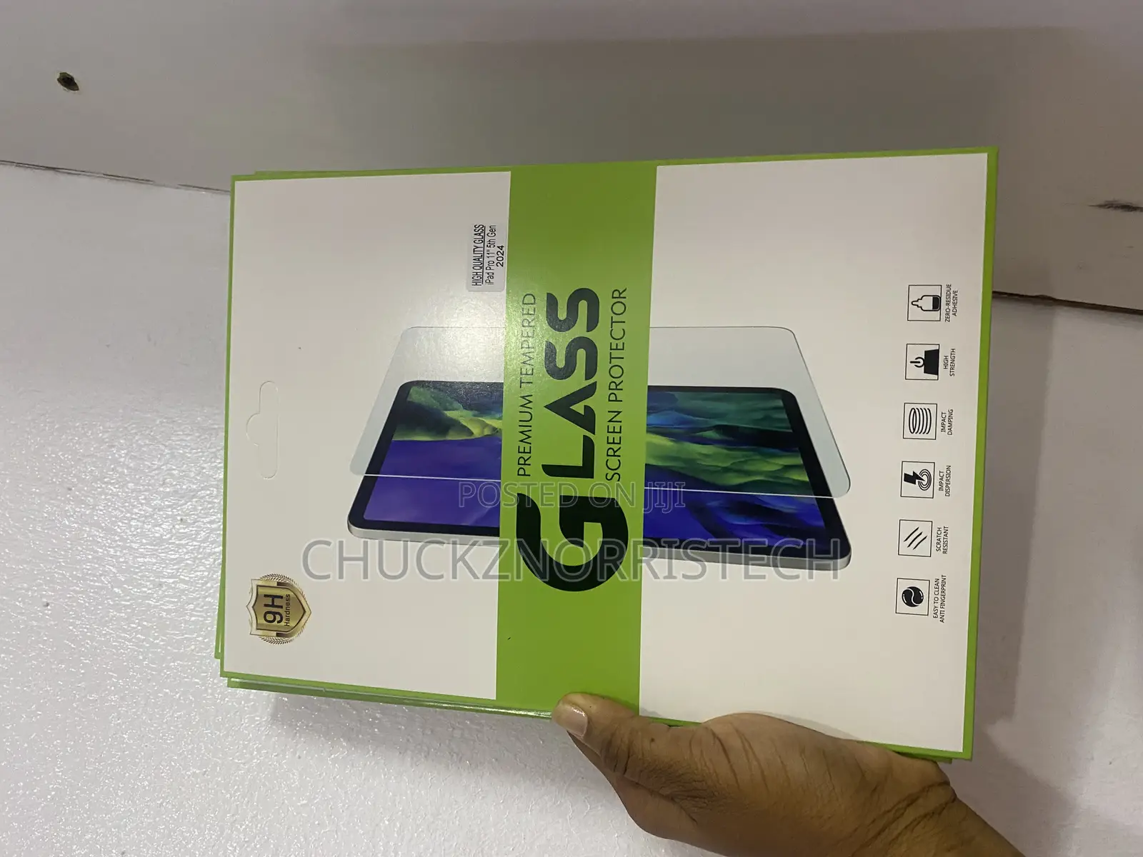 iPad Pro 11” 5th Gen Premium Tempered Glass Screen Protector