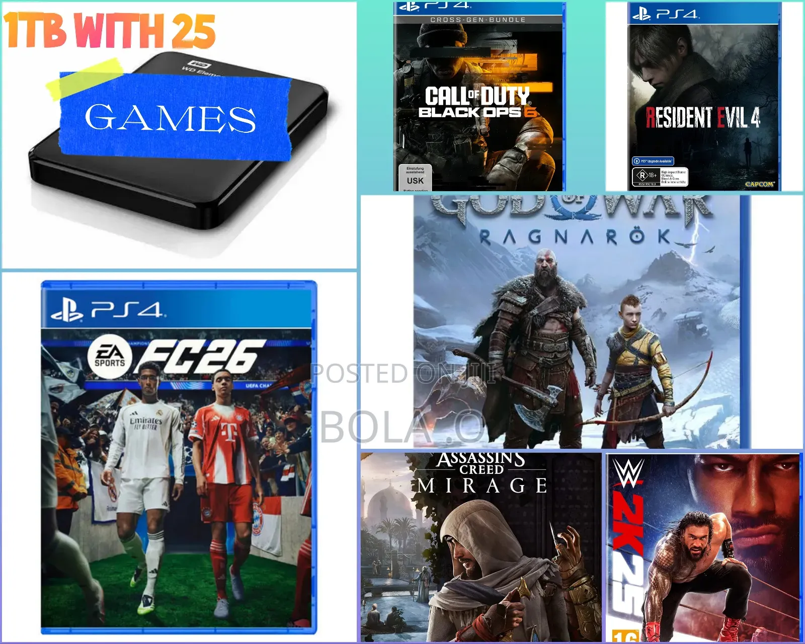 Fc 26+ Hogwart Legacy +21 Latest Ps4 PKG Game for Hacked Ps4