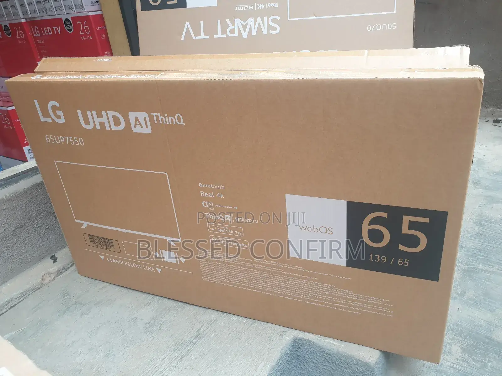 Lg Smart Tv 65" Inches With Tiny Frame