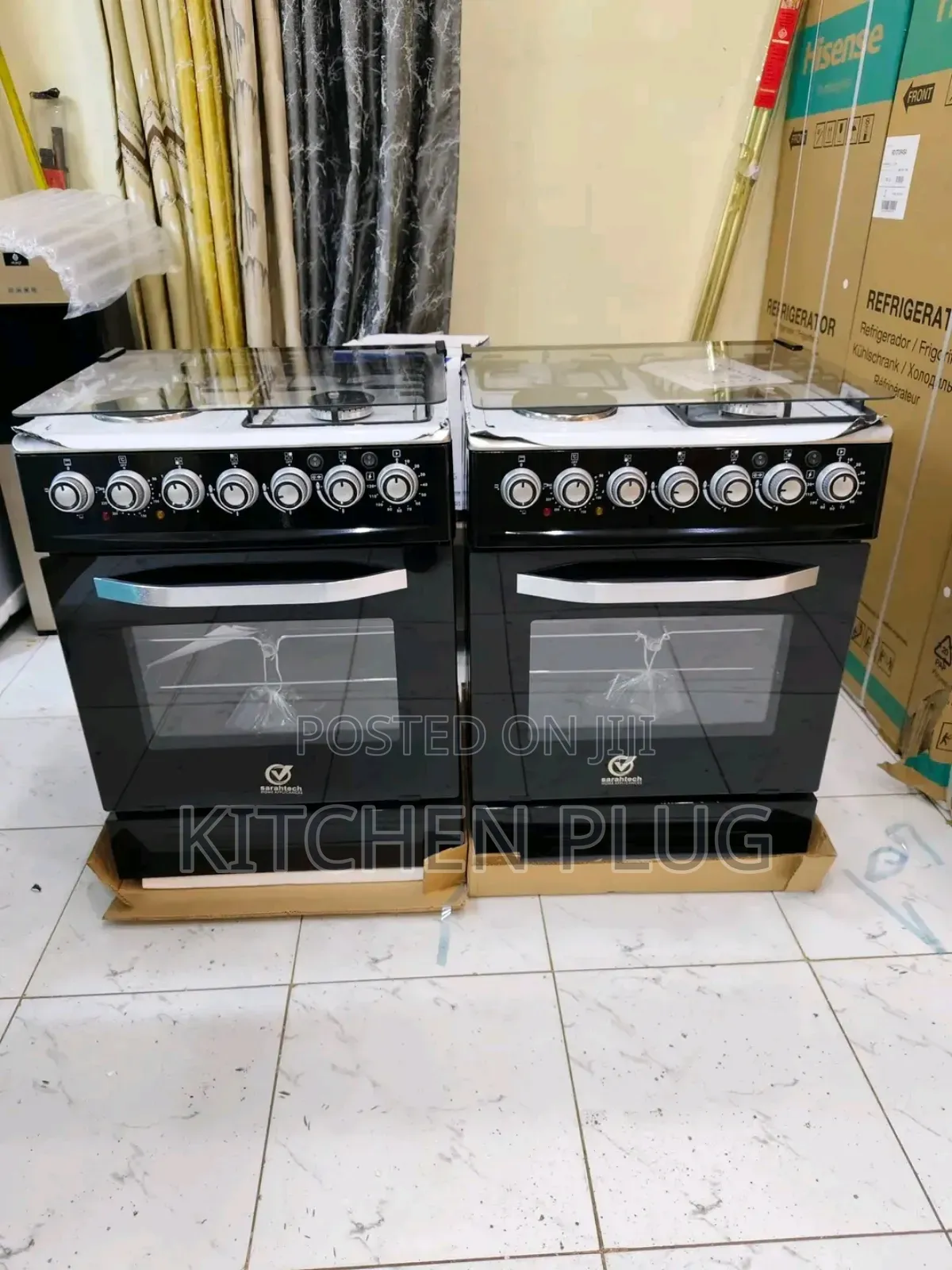 Delta A.E.A. Standing Gas Cooker.『 3gas 1electric With an Oven 』