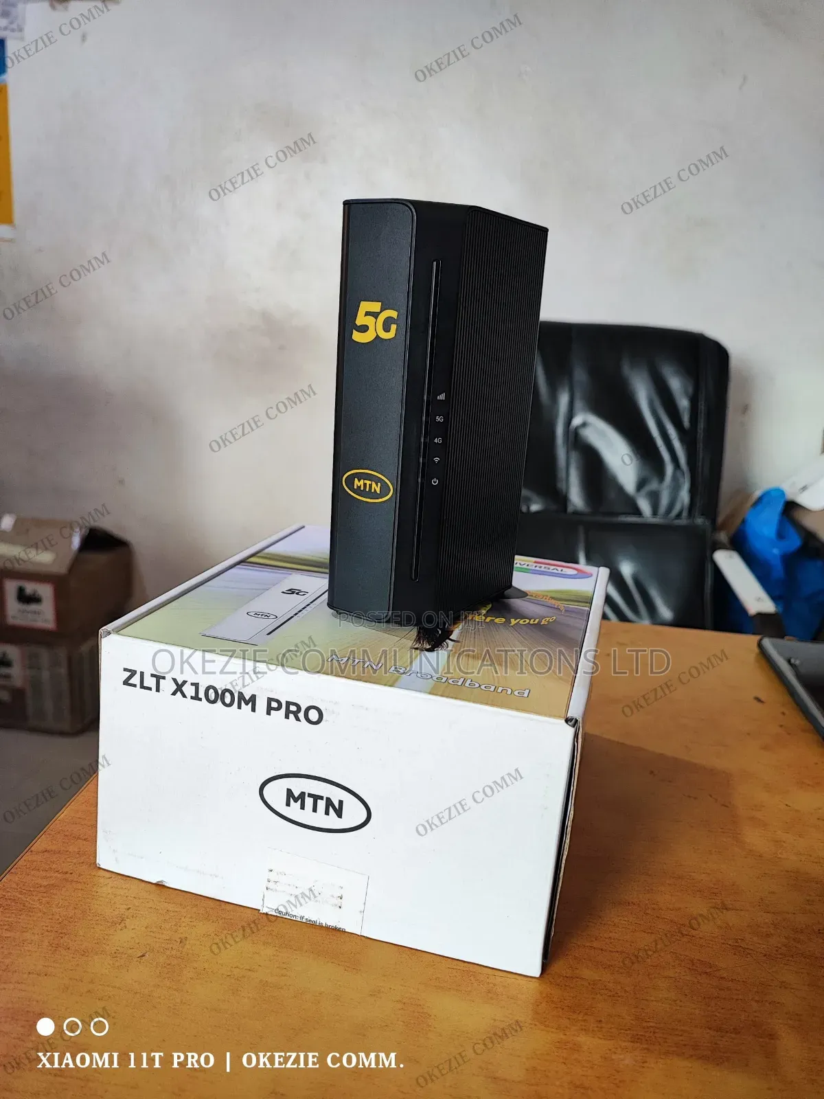Universal MTN 5g Router + Battery and Data Sim