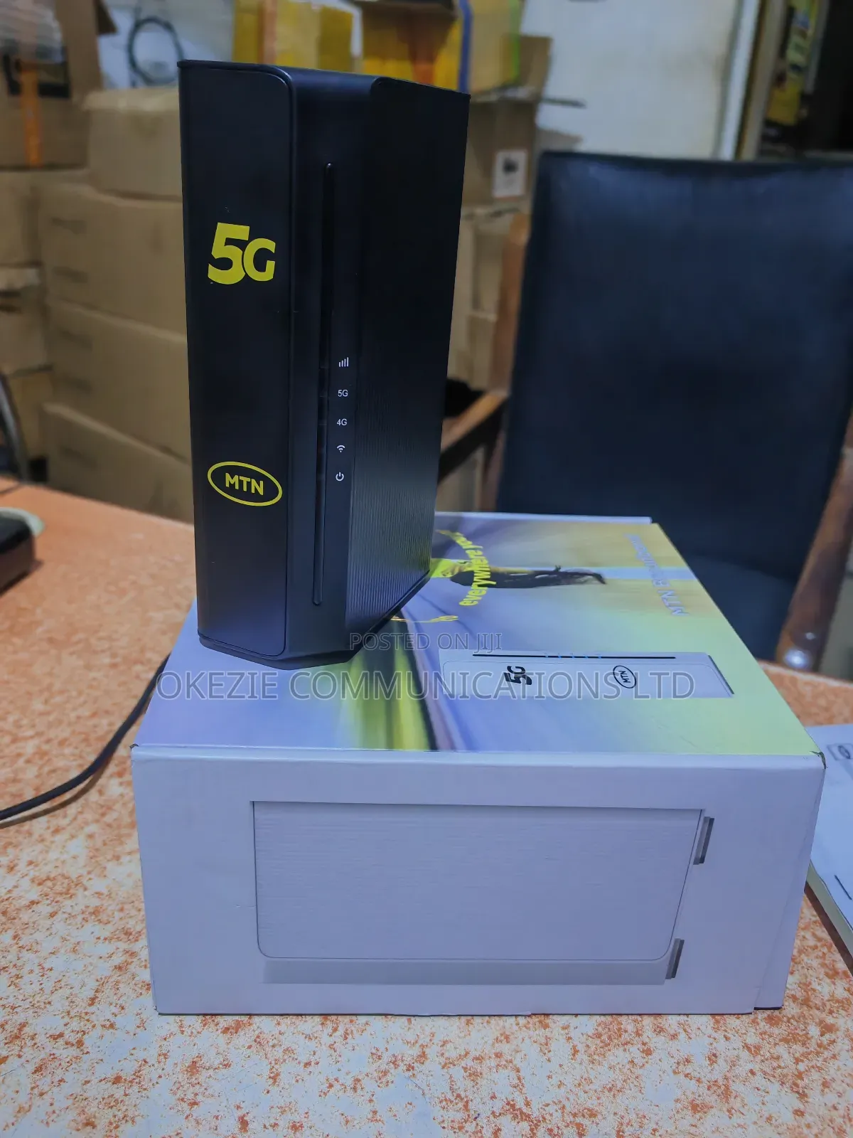 Universal MTN 5g Router + Battery and Data Sim
