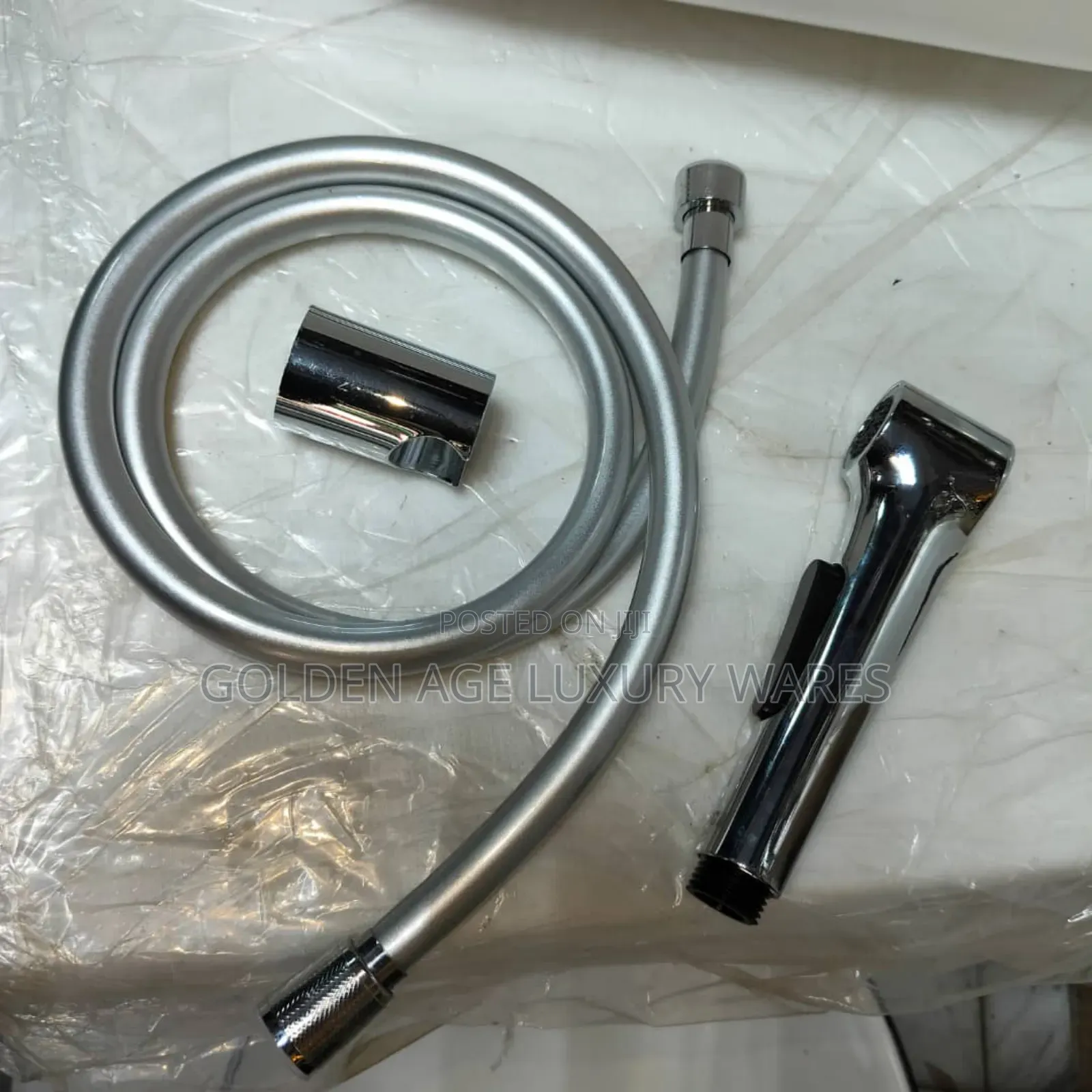 Silver Color Hand Held Shower