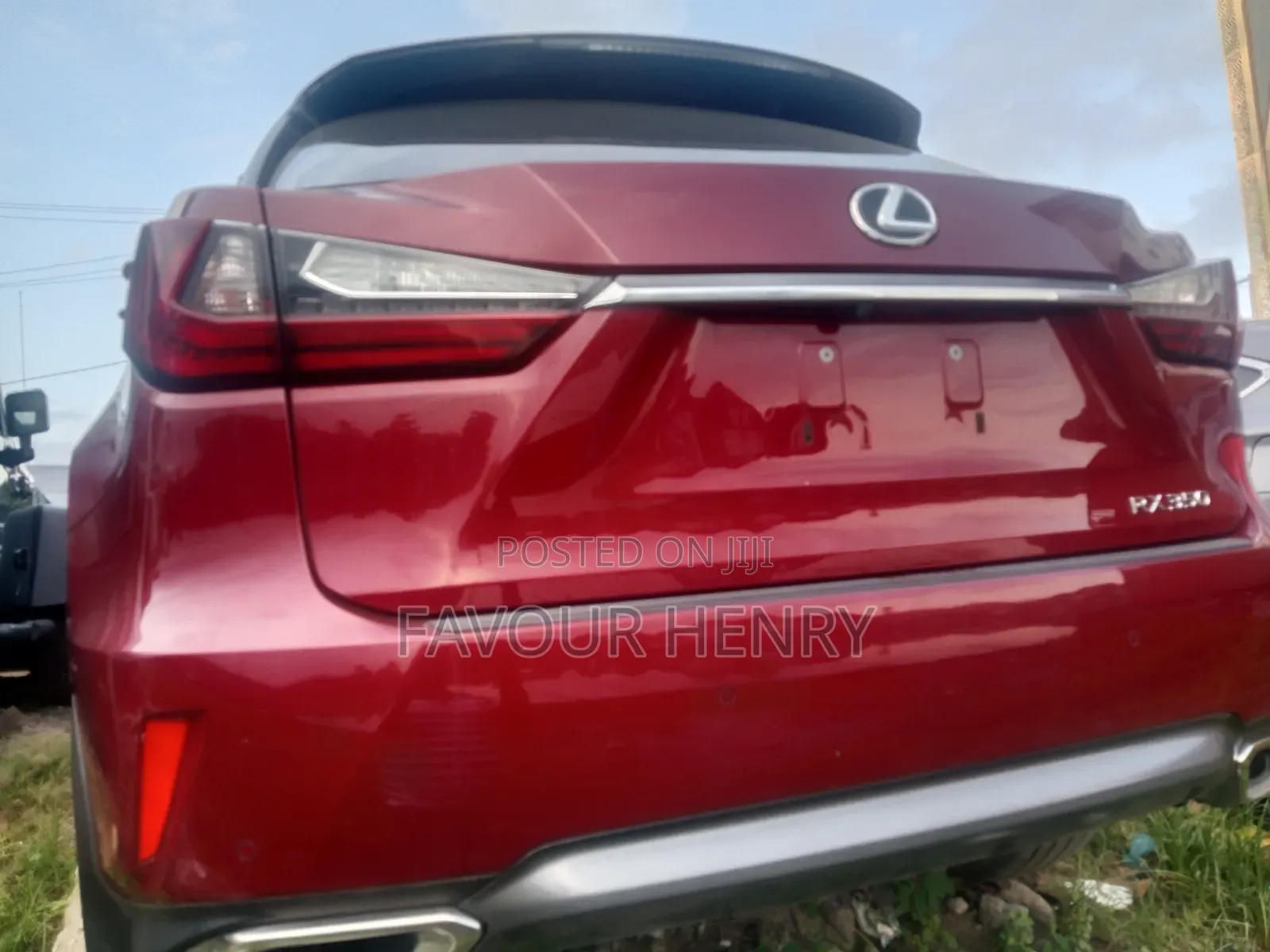 Lexus RX 350 AWD 2019 Red