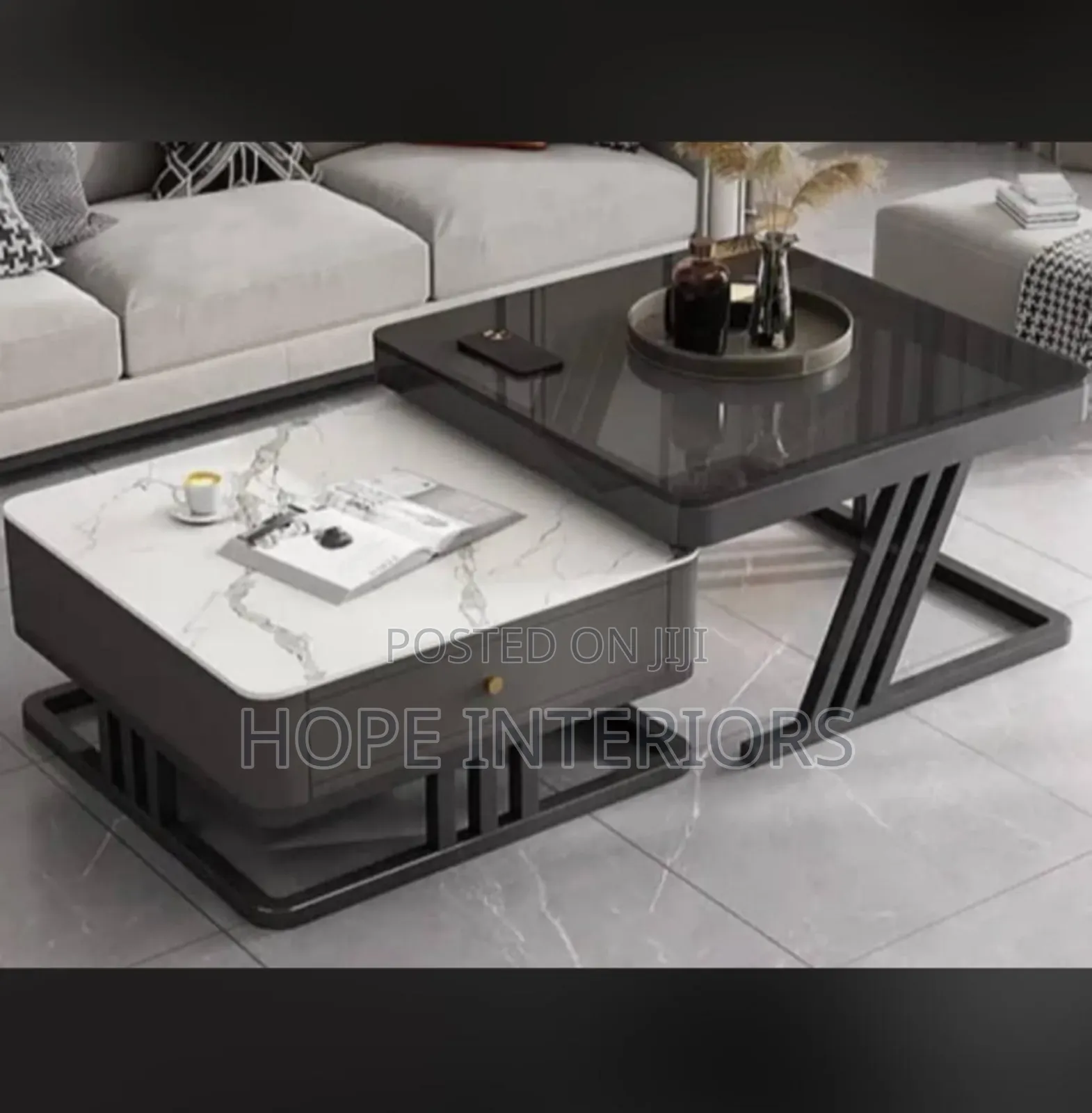 Center Table Two in One