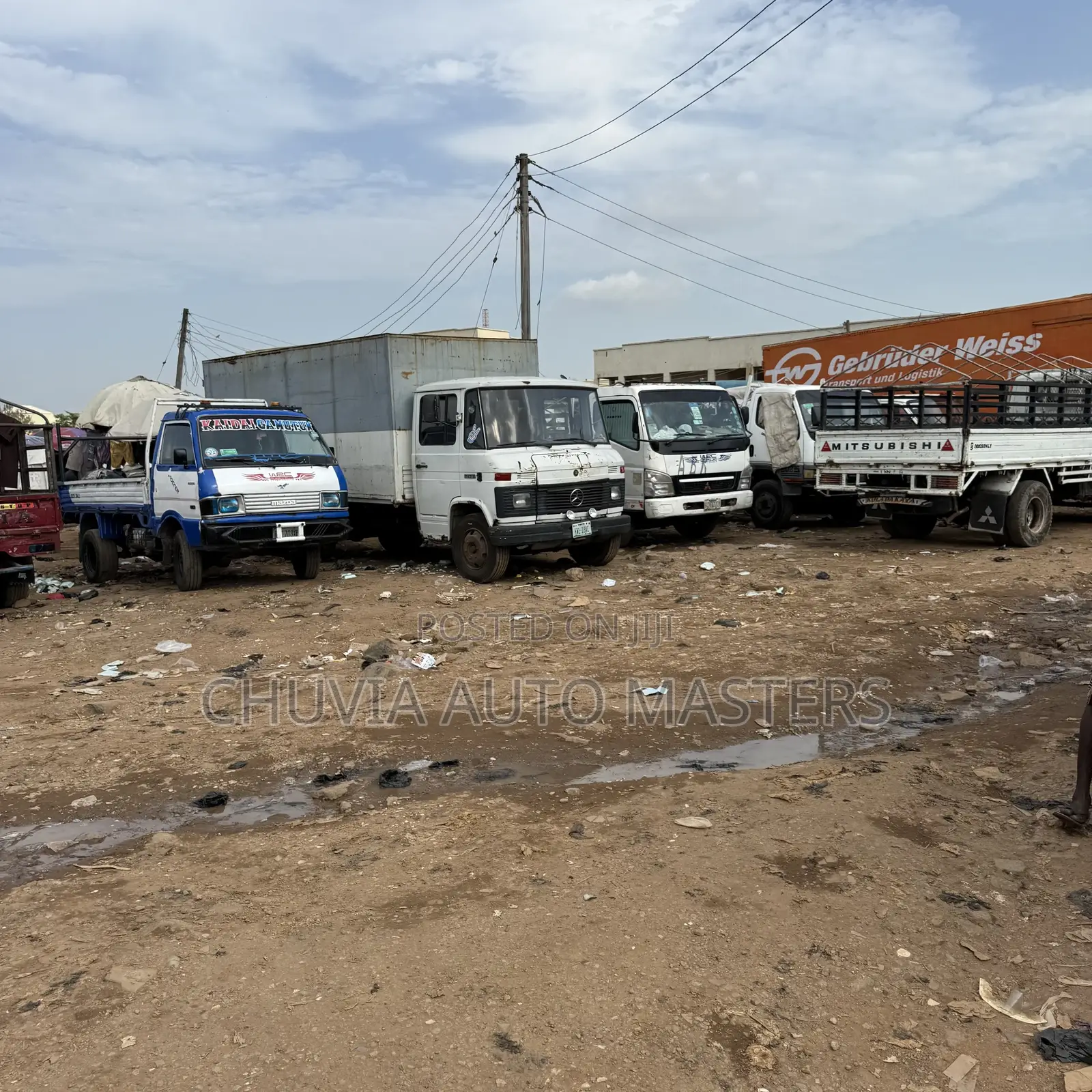 Truck for Hire-6ton Cover Body