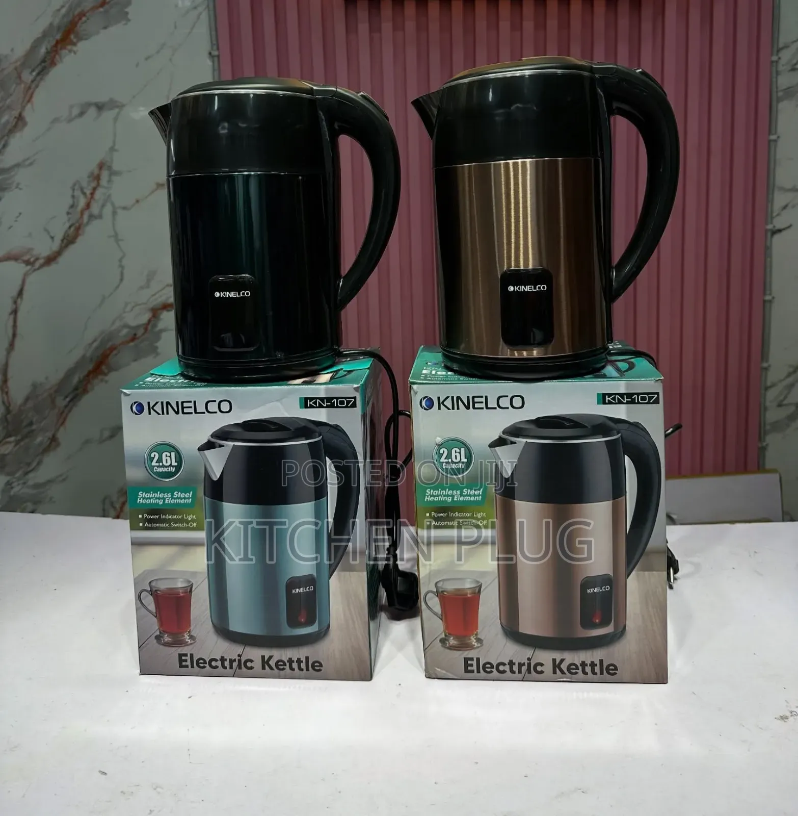 Kinelco Electric Kettle.