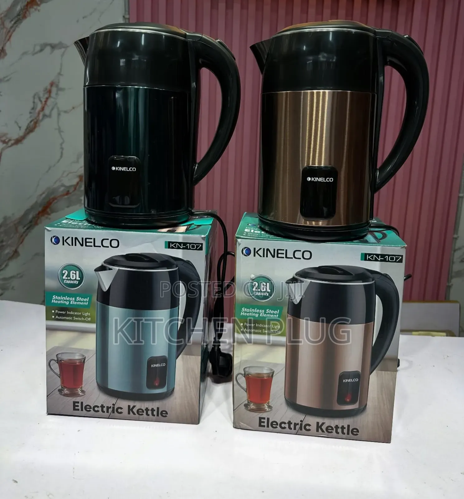 Kinelco Electric Kettle.