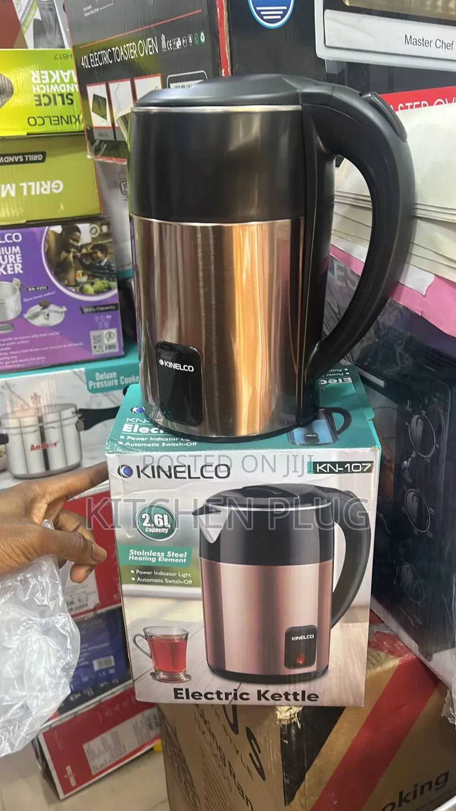Kinelco Electric Kettle.