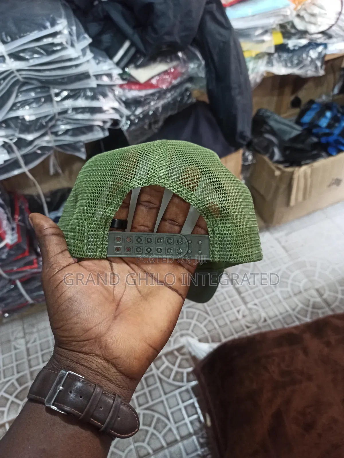 Army Green Trucker Hat