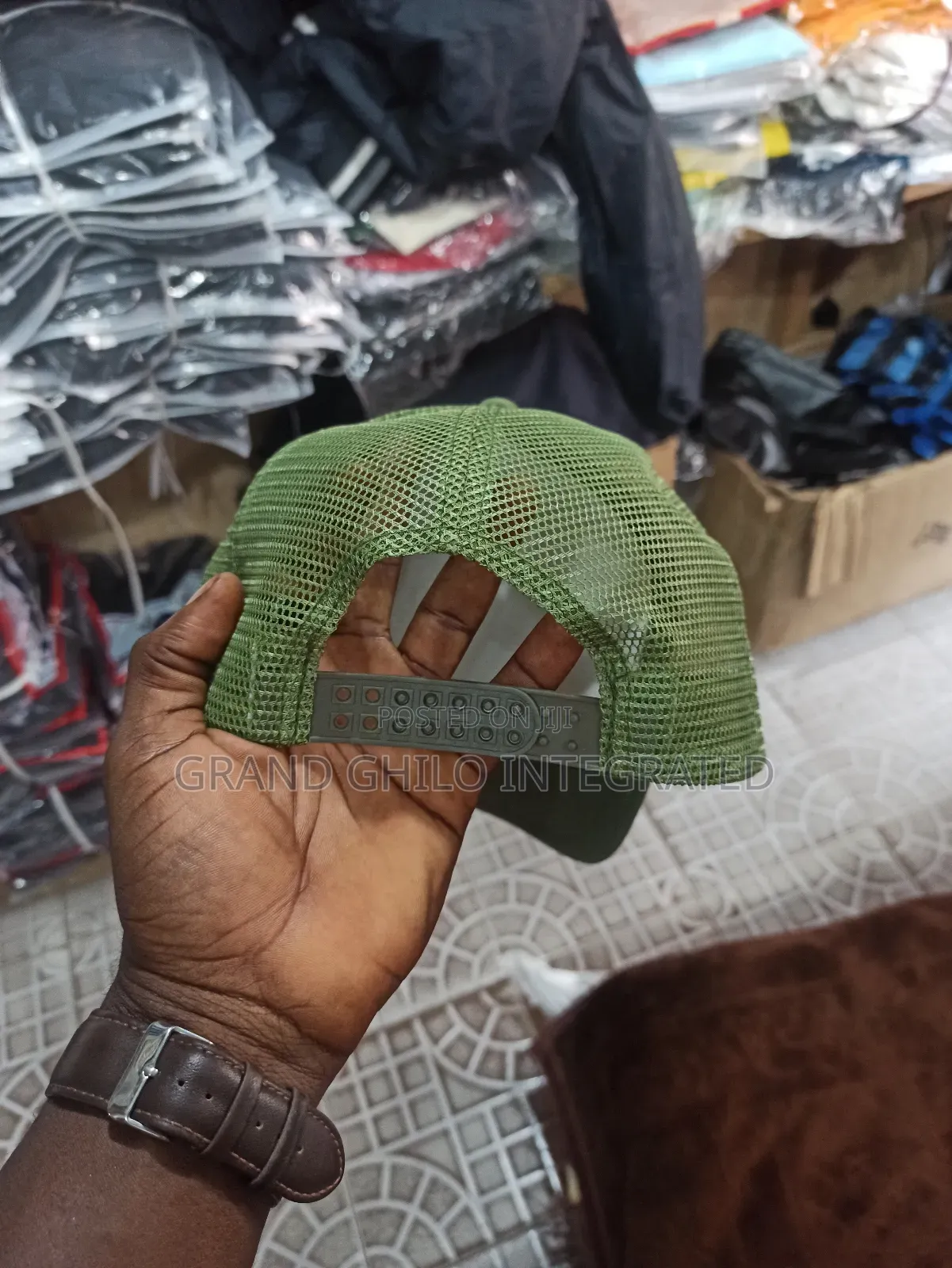 Army Green Trucker Hat
