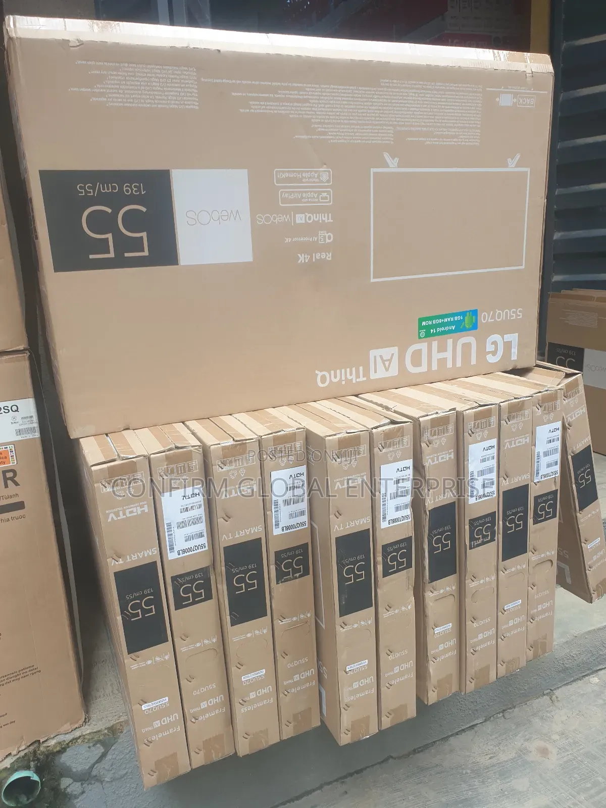 Brand New Lg 55" Inches Smart Tv With Youtube and Netflix