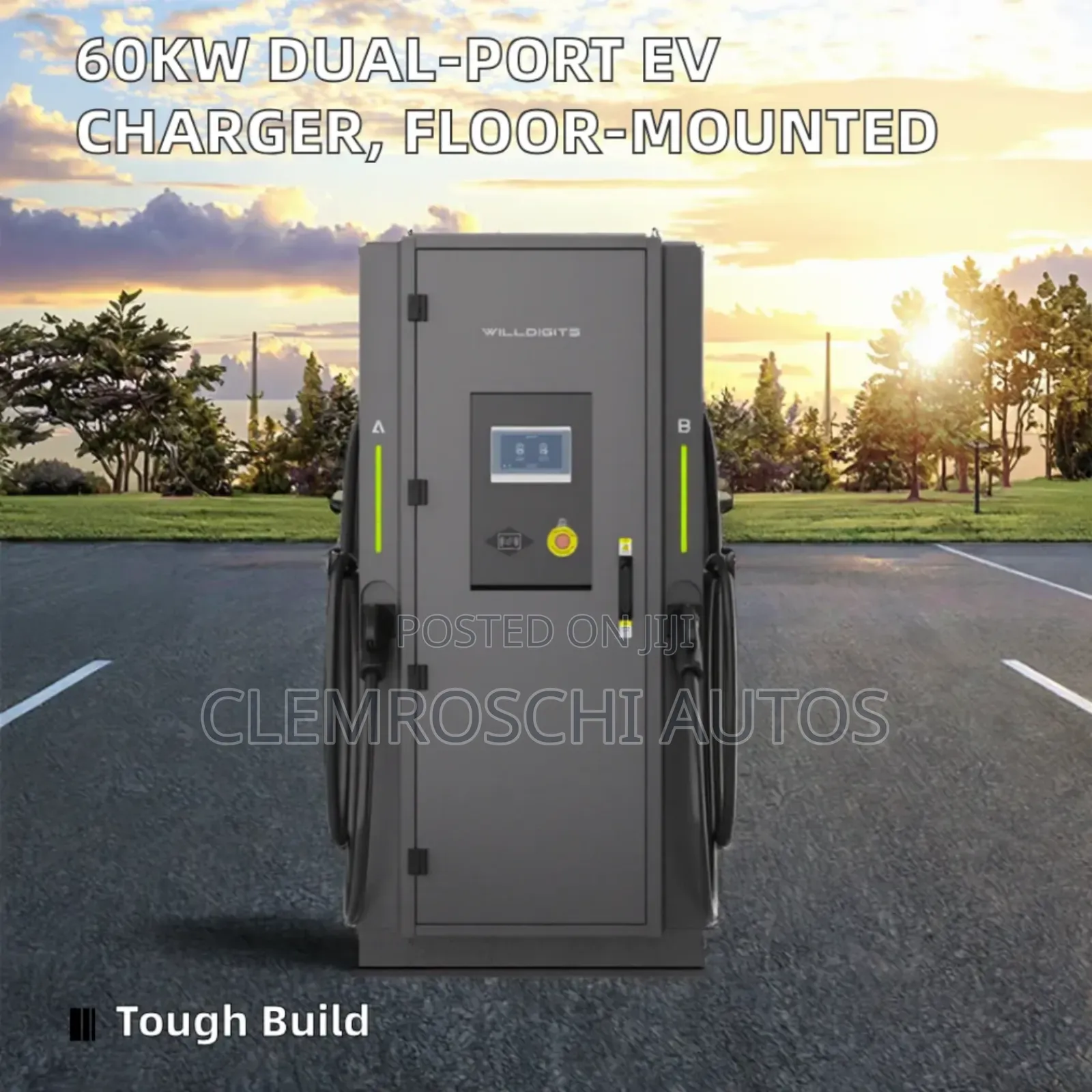 High Quality Certified Brand New Electric Vehicle Charging Station.