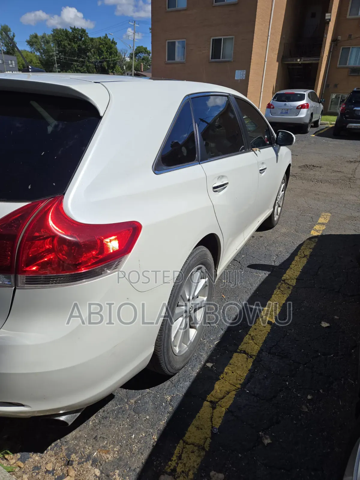 Toyota Venza AWD 2012 White