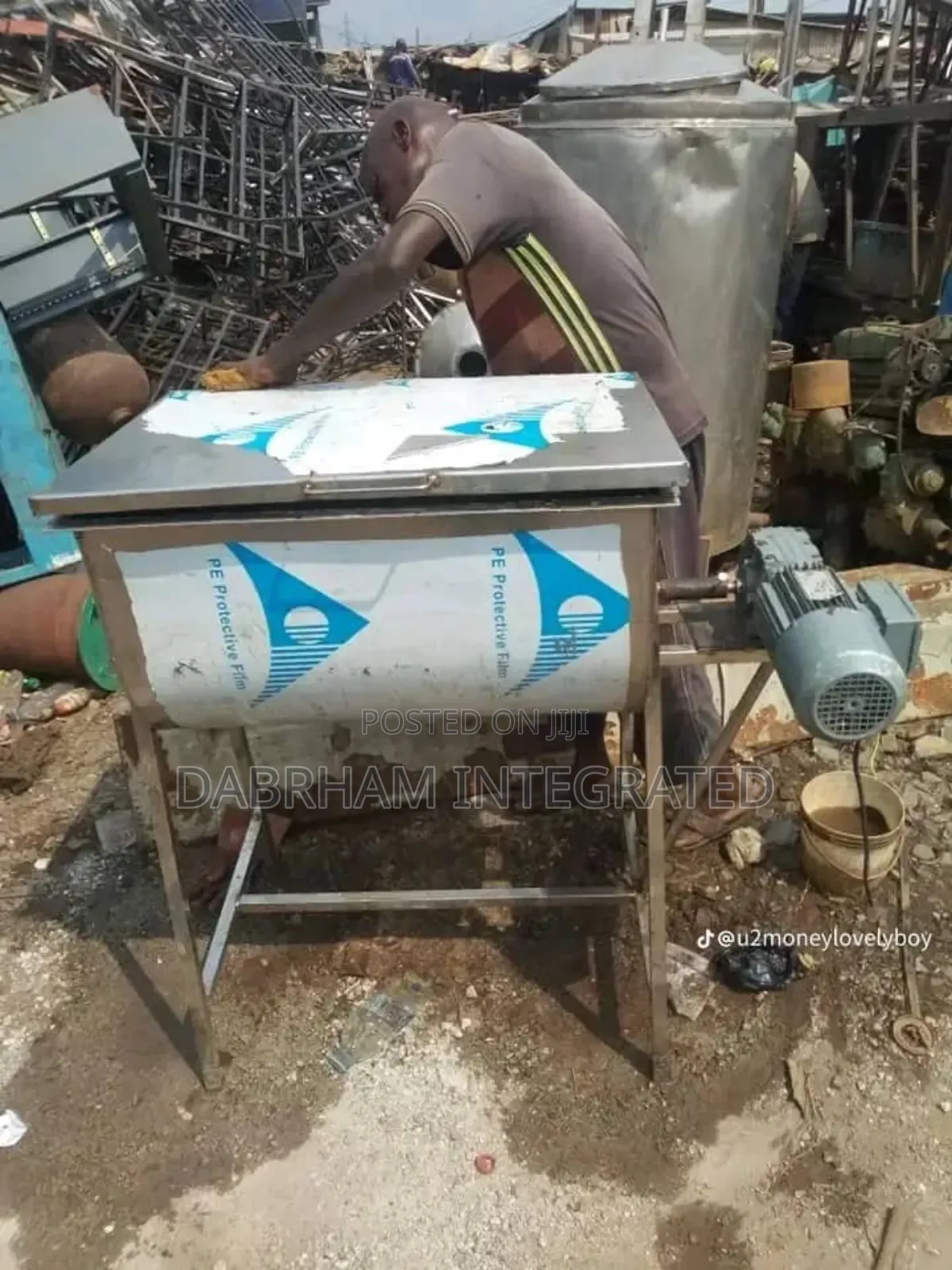 Detergent Powder/Organic Black Soap/Bread Dough/Mixing Machine