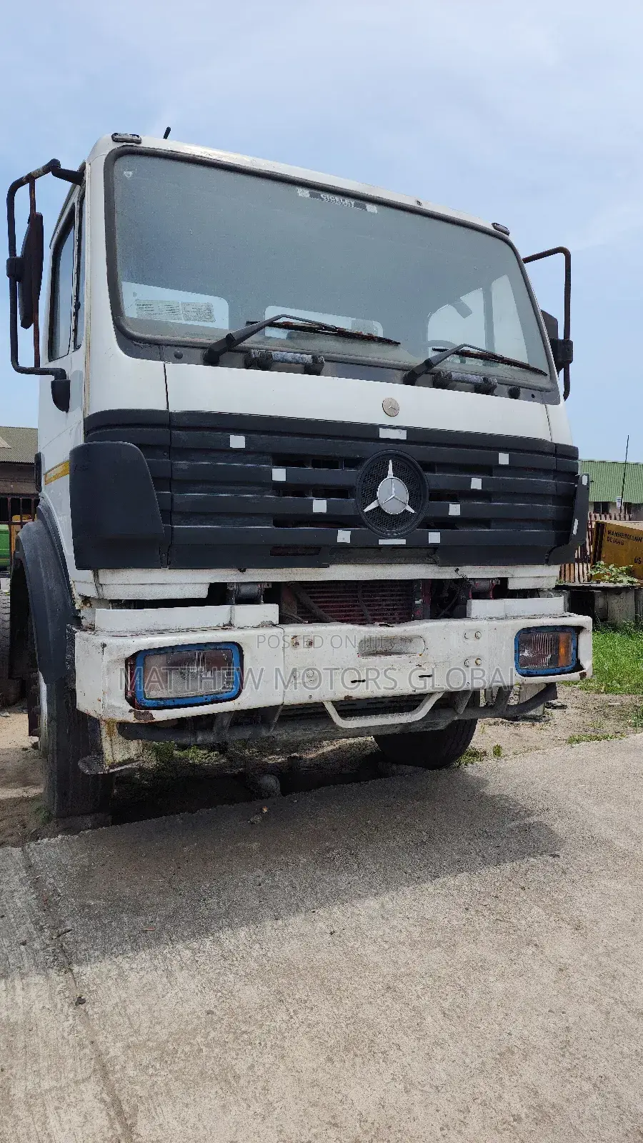 Clean Foreign Used Mercedes Benz Truck