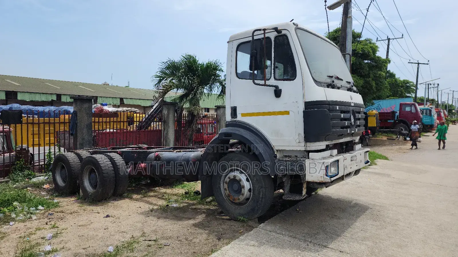 Clean Foreign Used Mercedes Benz Truck