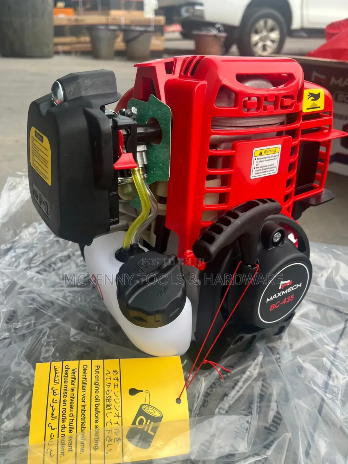 Maxmech Bc-435 4-stroke Gasoline Brush Cutter.