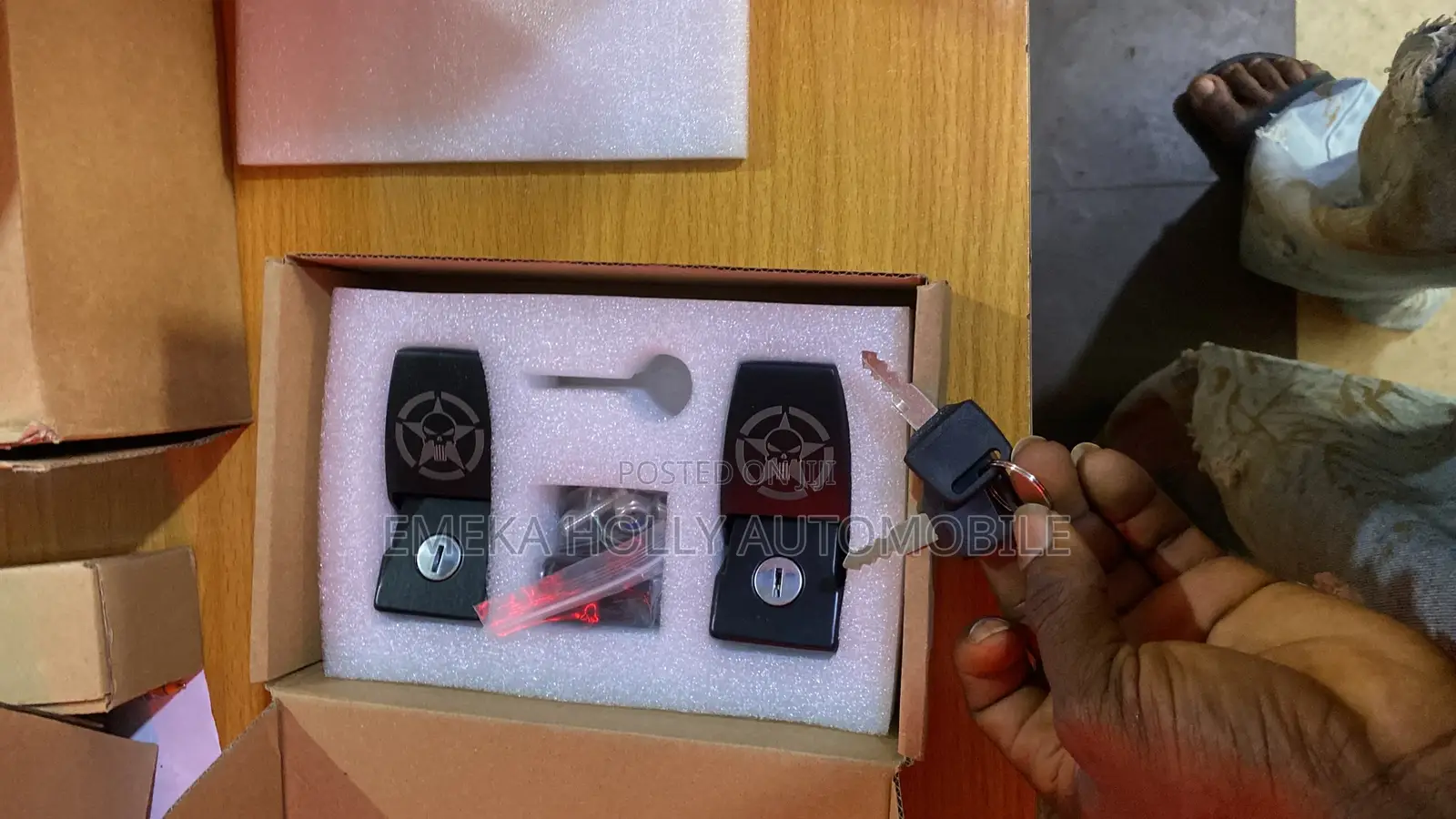 Jeep Wrangler Iron Bonnet Lock With Keys
