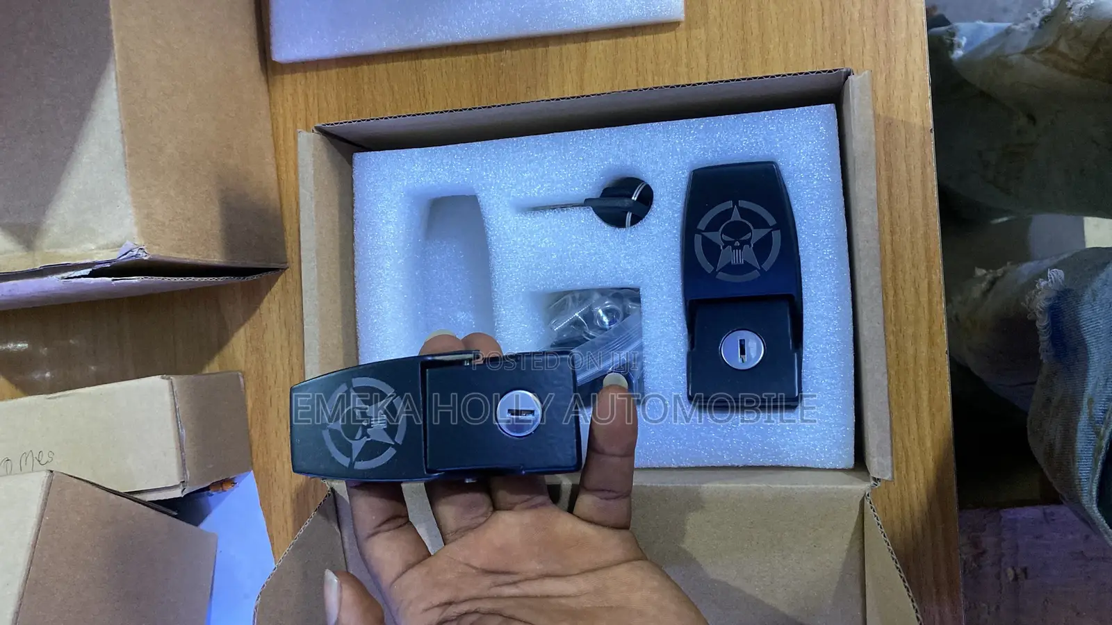 Jeep Wrangler Iron Bonnet Lock With Keys