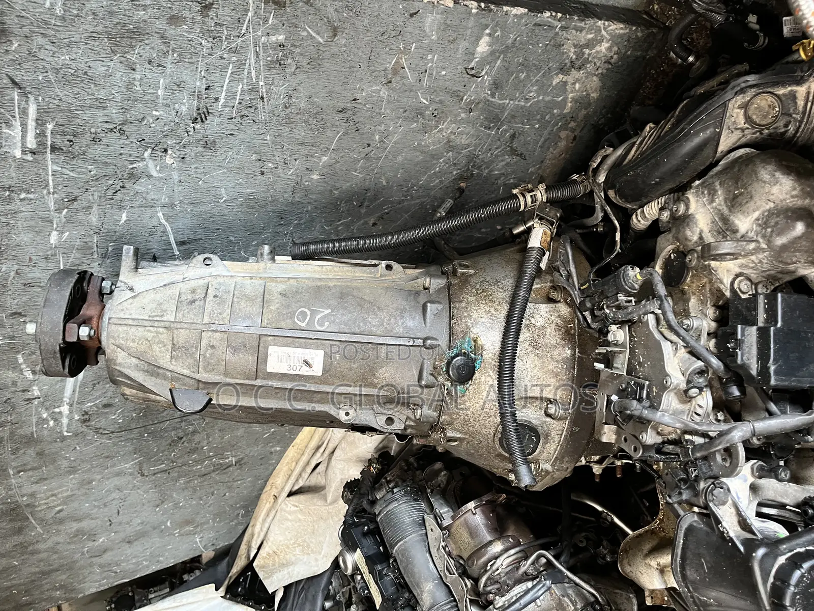 Complete Engine With Gear Mercedes 205 C300, 2014 Non 4matic 2wheel