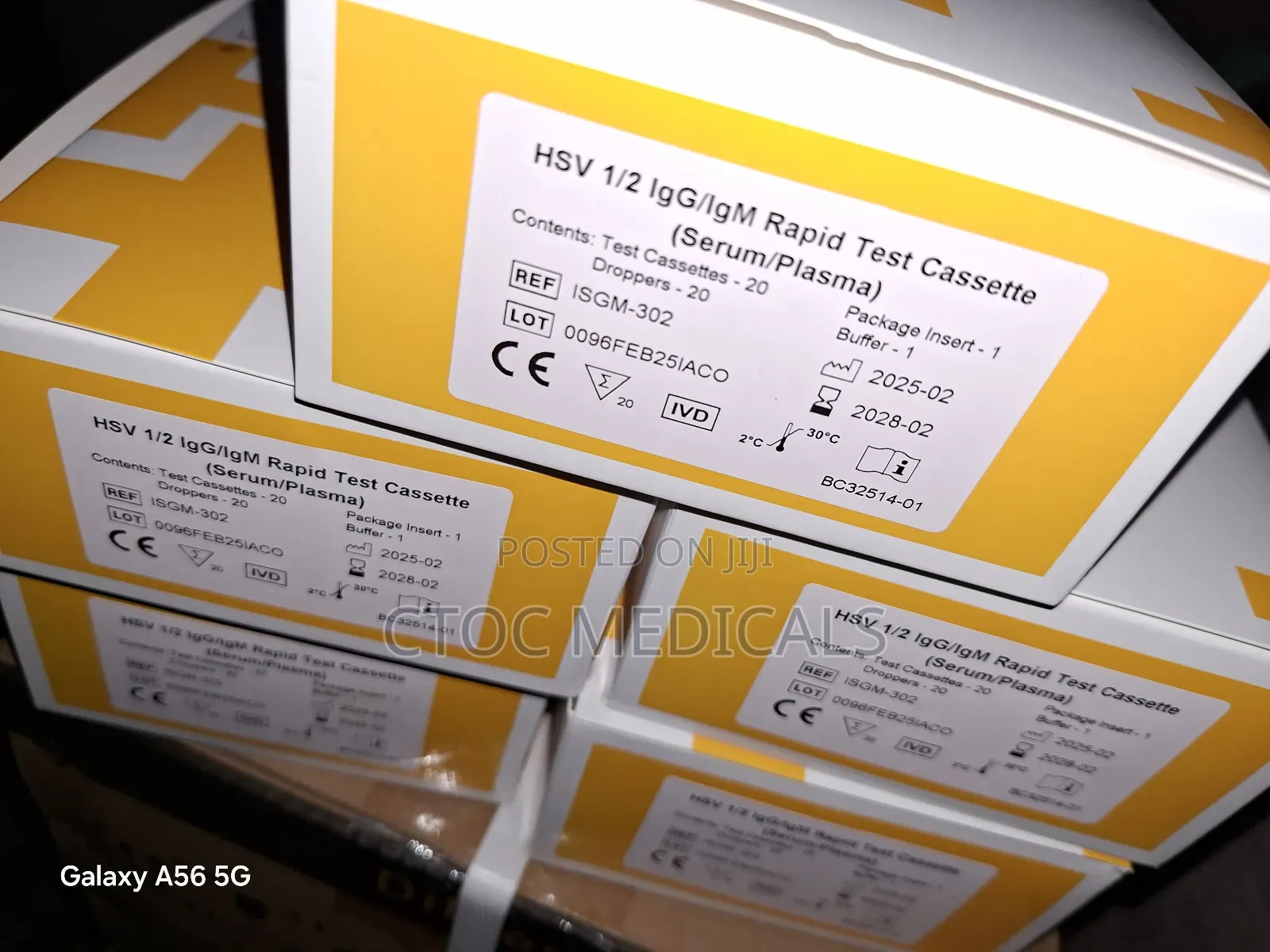 Hsv Igg/Igm Rapid Test Cassette Juscheck