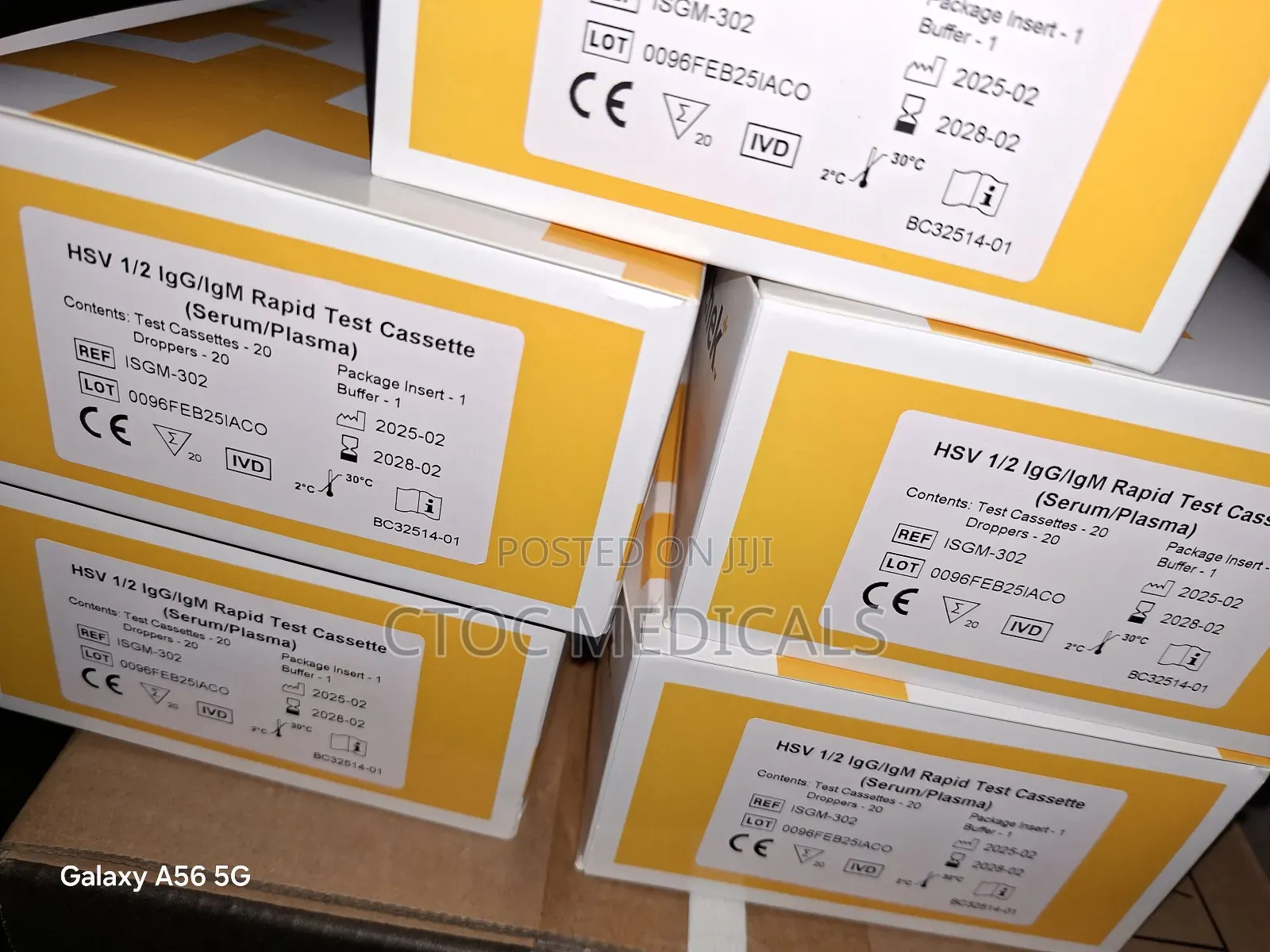 Hsv Igg/Igm Rapid Test Cassette Juscheck