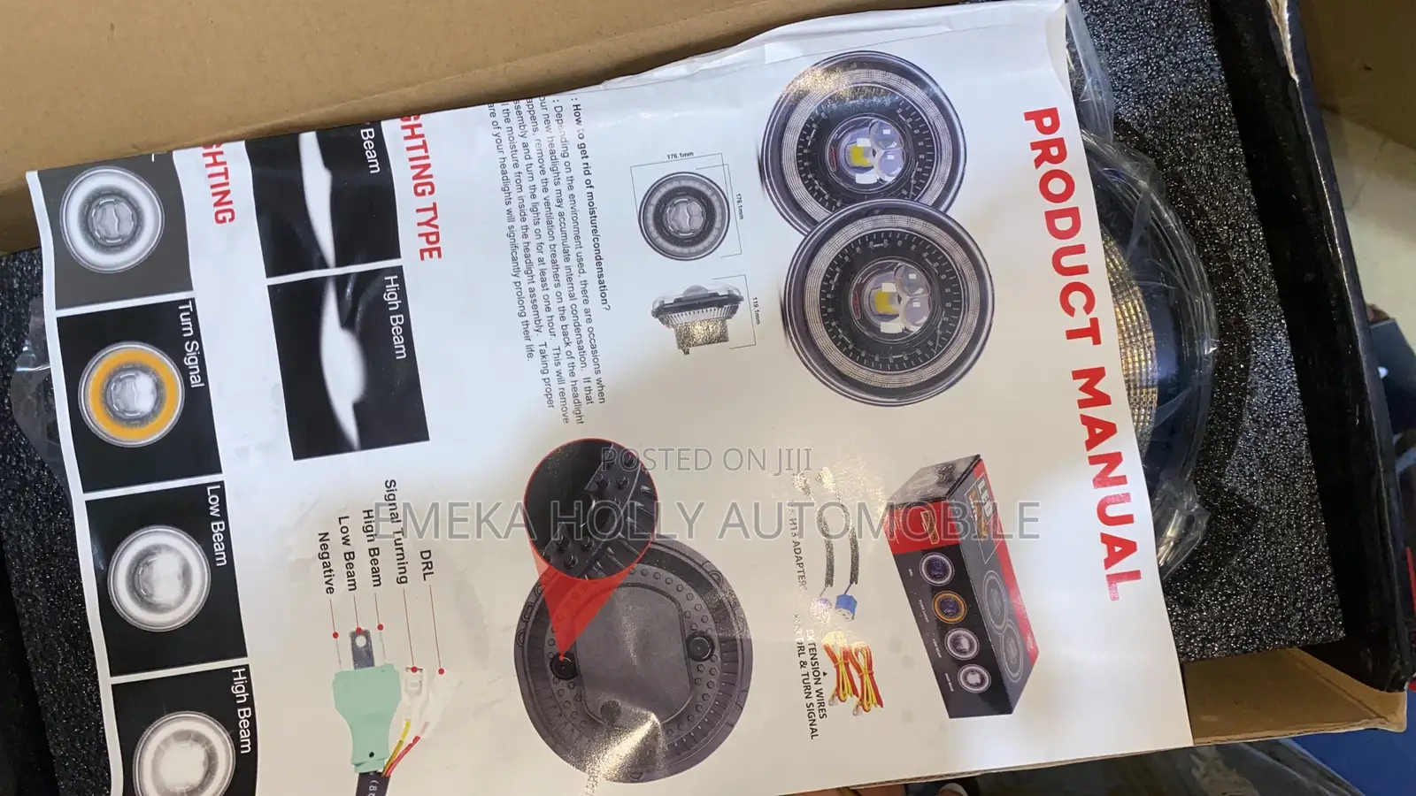 Jeep Wrangler 2005/2015/2018 Model Jk Led Headlights 