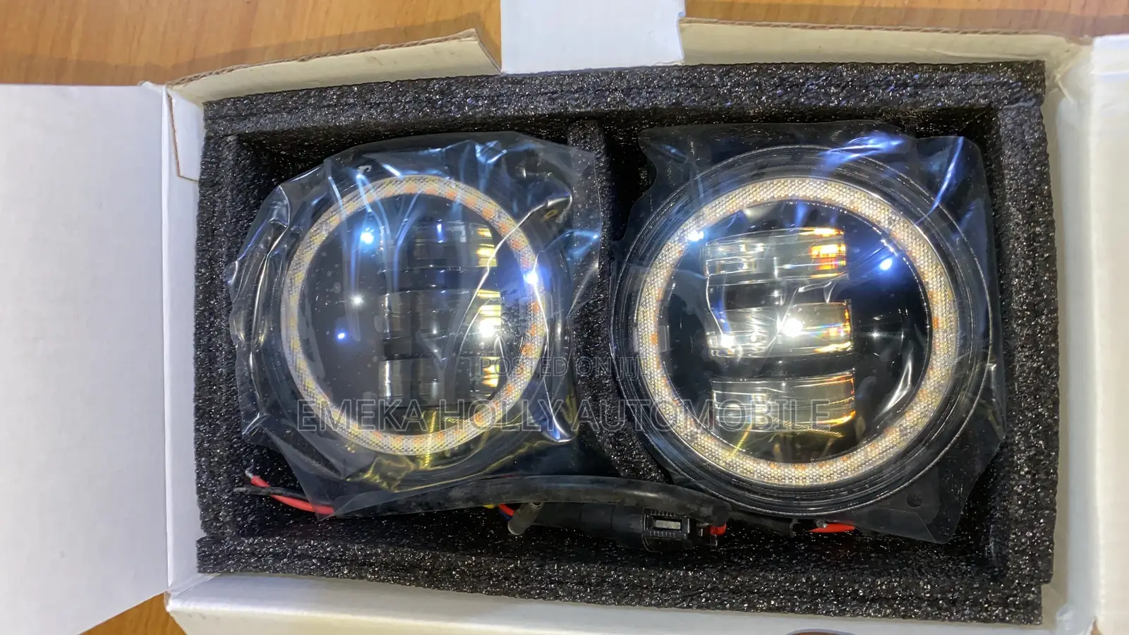 Jeep Wrangler Led Foglight From 2008/2018/2024 Model Jk-Jl 