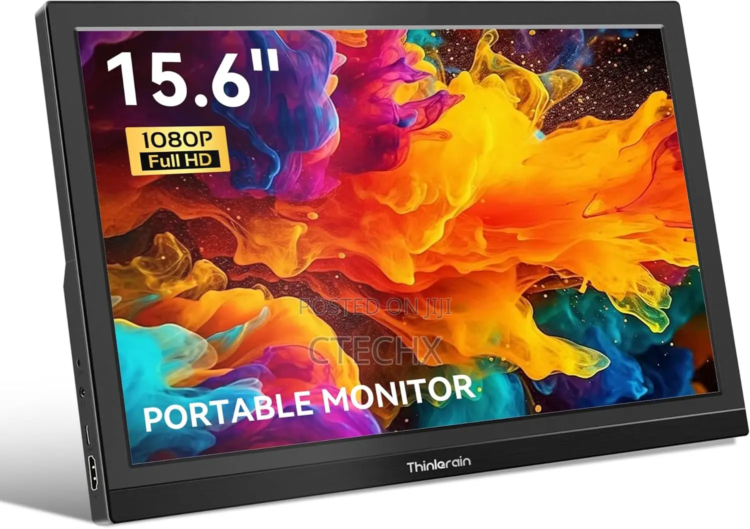Thinlerain Portable Monitor Toucscreen 15.6 Inch FHD 1920x1080p