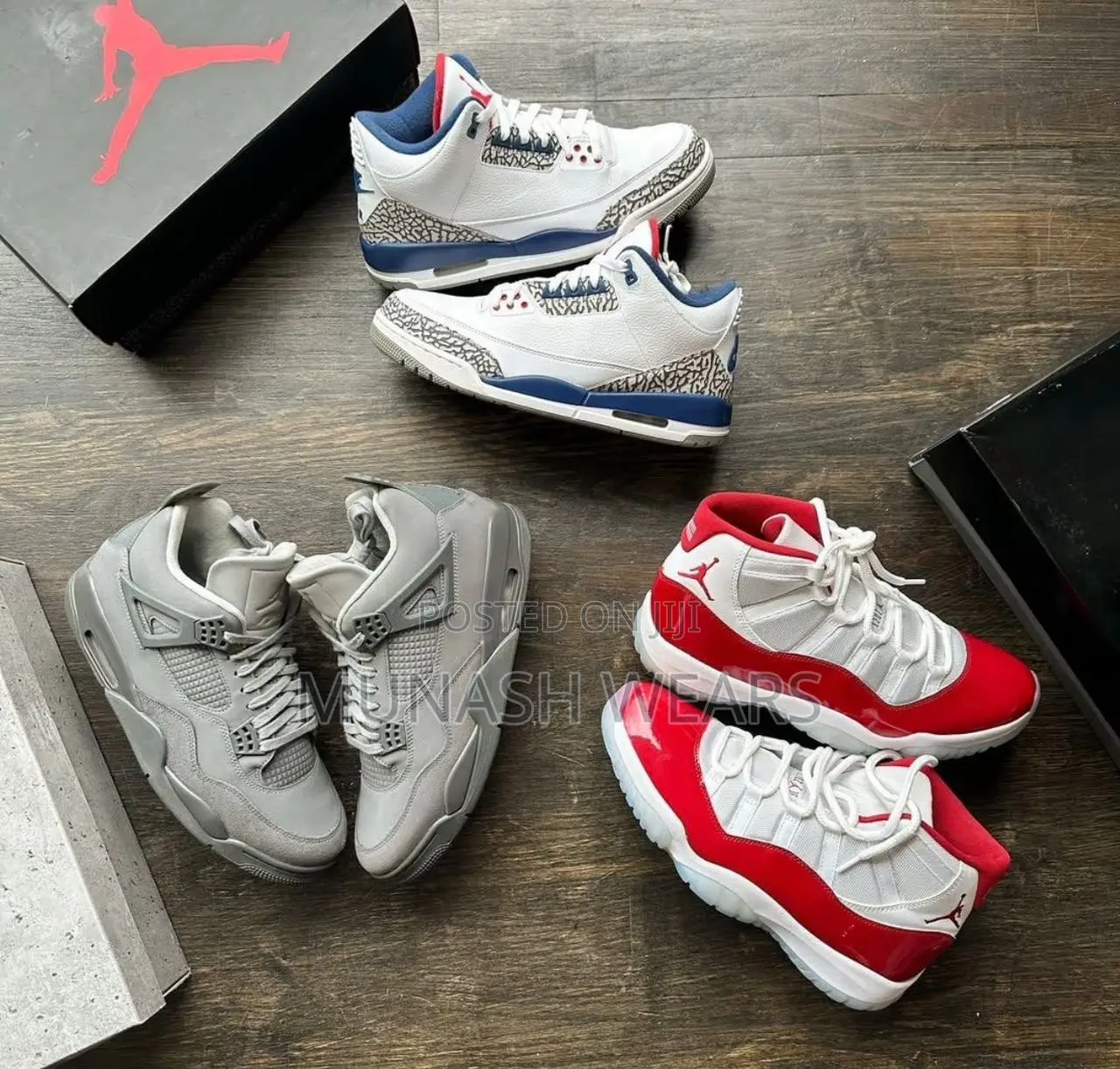 Classic Nike Jordan Sneakers For Men 40-46