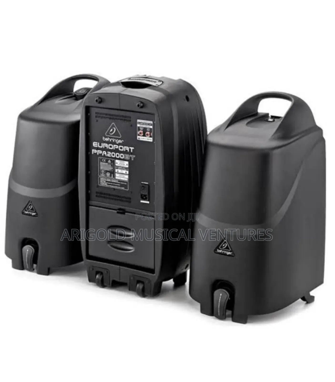 Behringer Professional Europort Ppa-2000bt Pa System Big Name  