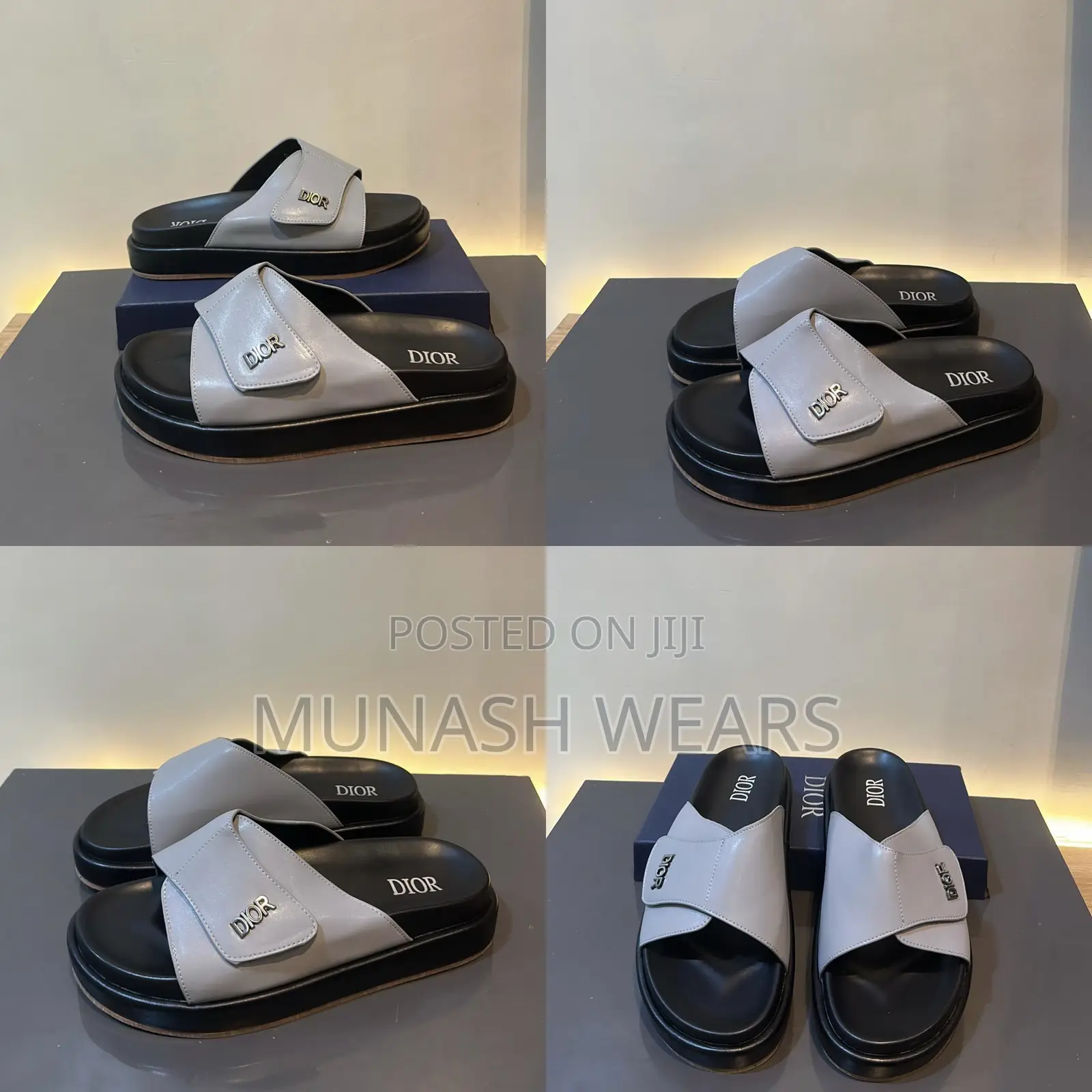 Classic Lv Monogram Slide